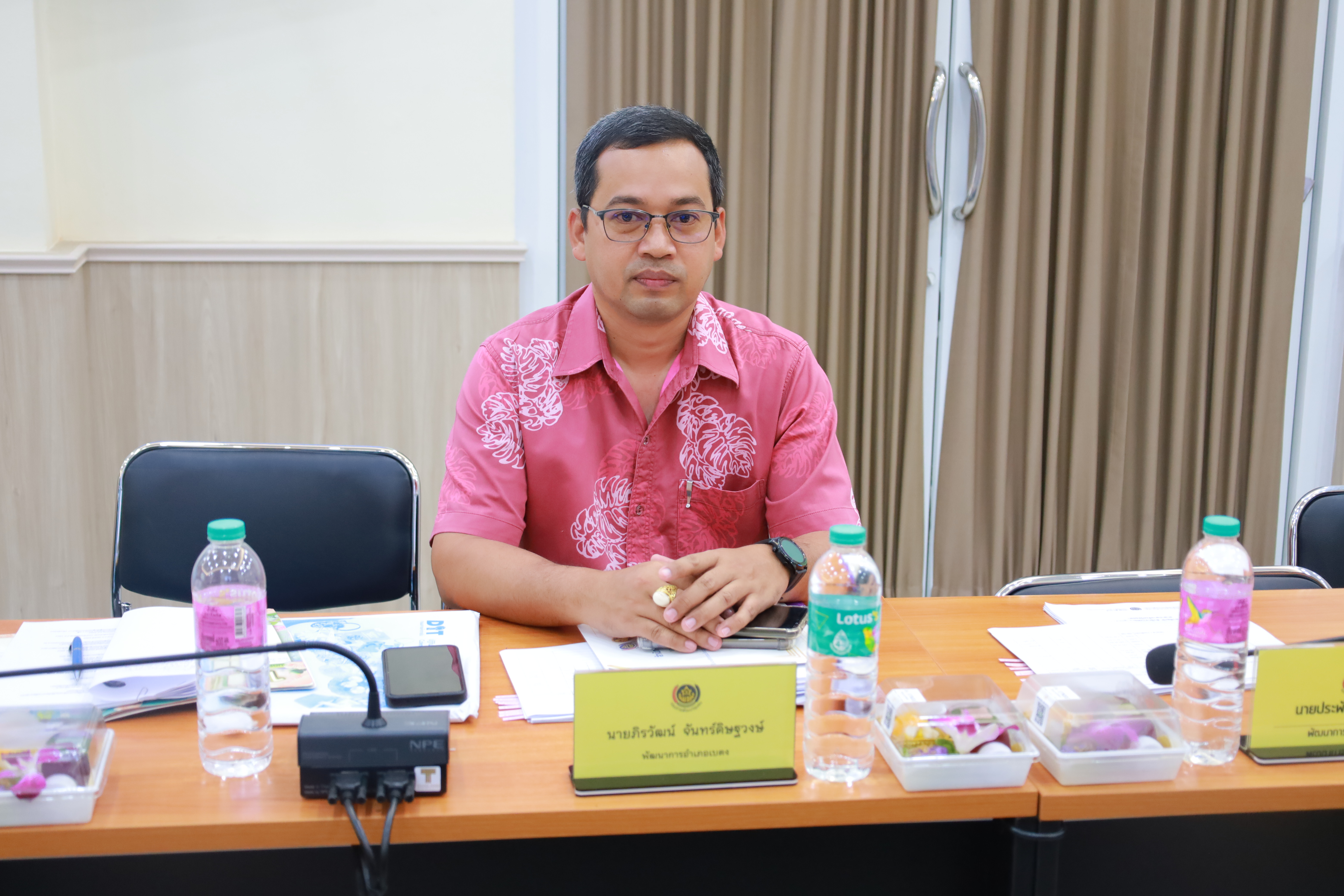 พช.ยะลา ประชุมผู้บริหาร ผู้อำนวยการกลุ่มงาน พัฒนาการอำเภอ นักวิชาการพัฒนาชุมชน ครั้งที่ 1/2568