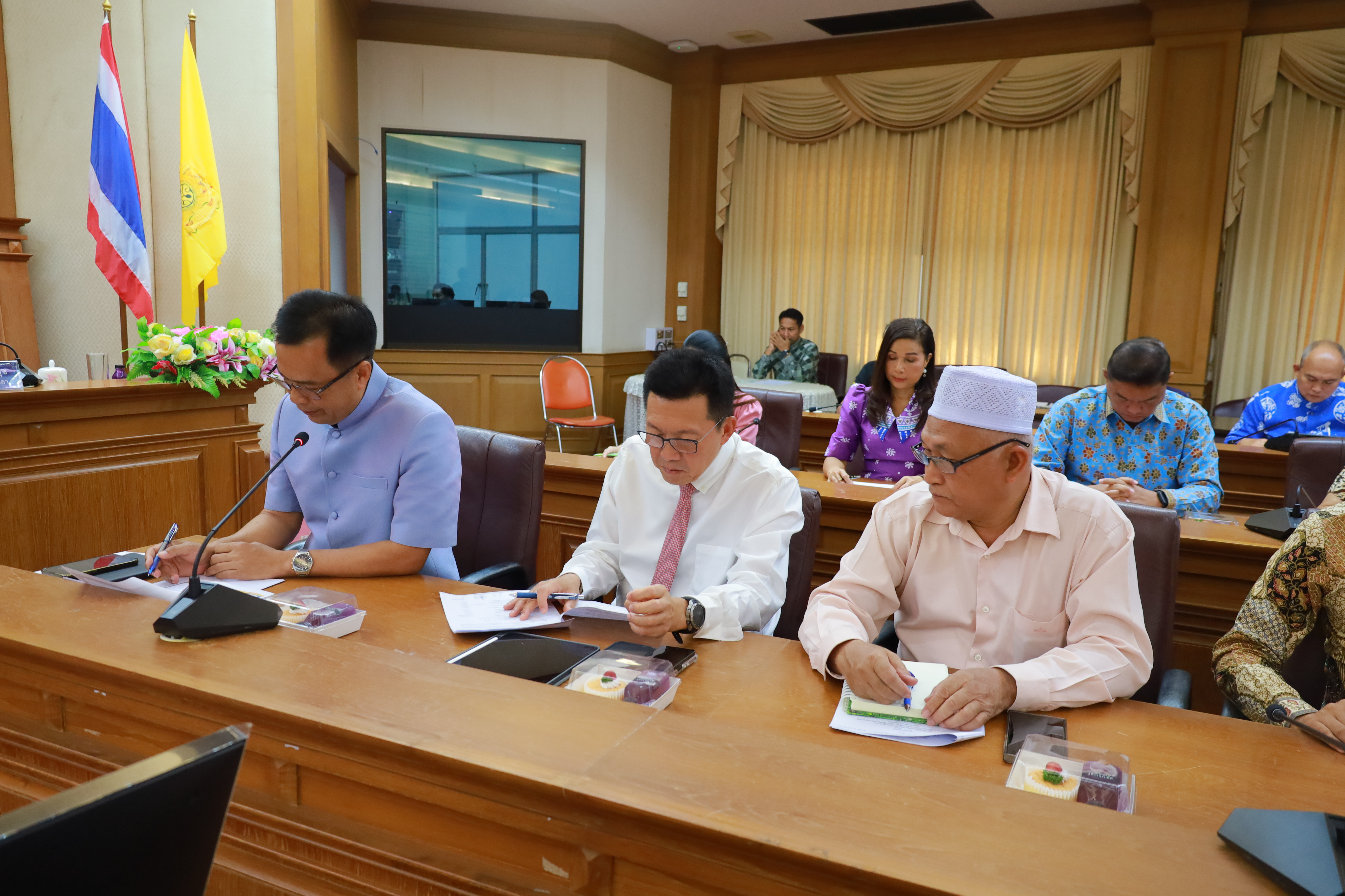 พช.ยะลา เข้าร่วมประชุมเตรียมการต้อนรับนายกรัฐมนตรี และคณะฯ