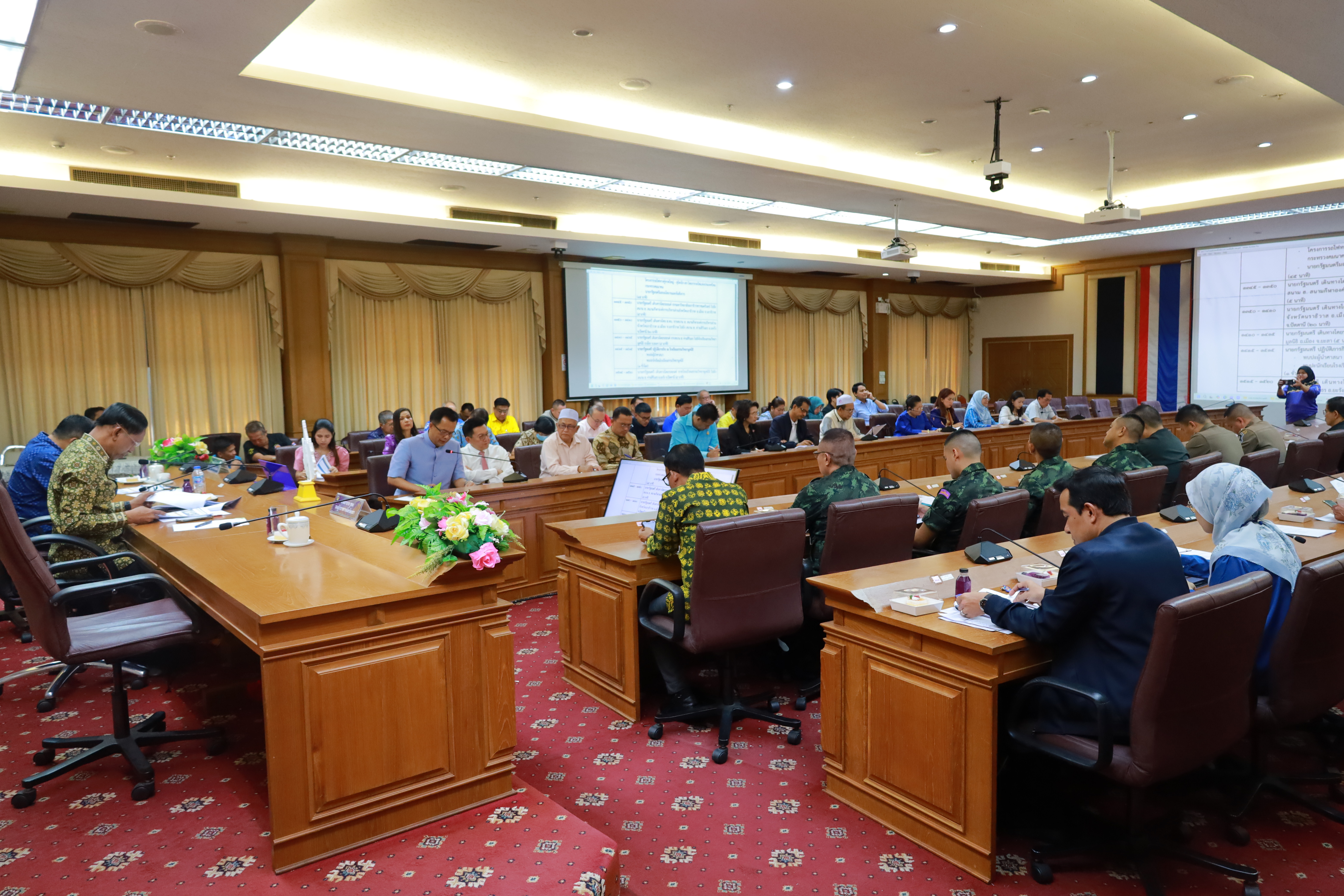 พช.ยะลา เข้าร่วมประชุมเตรียมการต้อนรับนายกรัฐมนตรี และคณะฯ