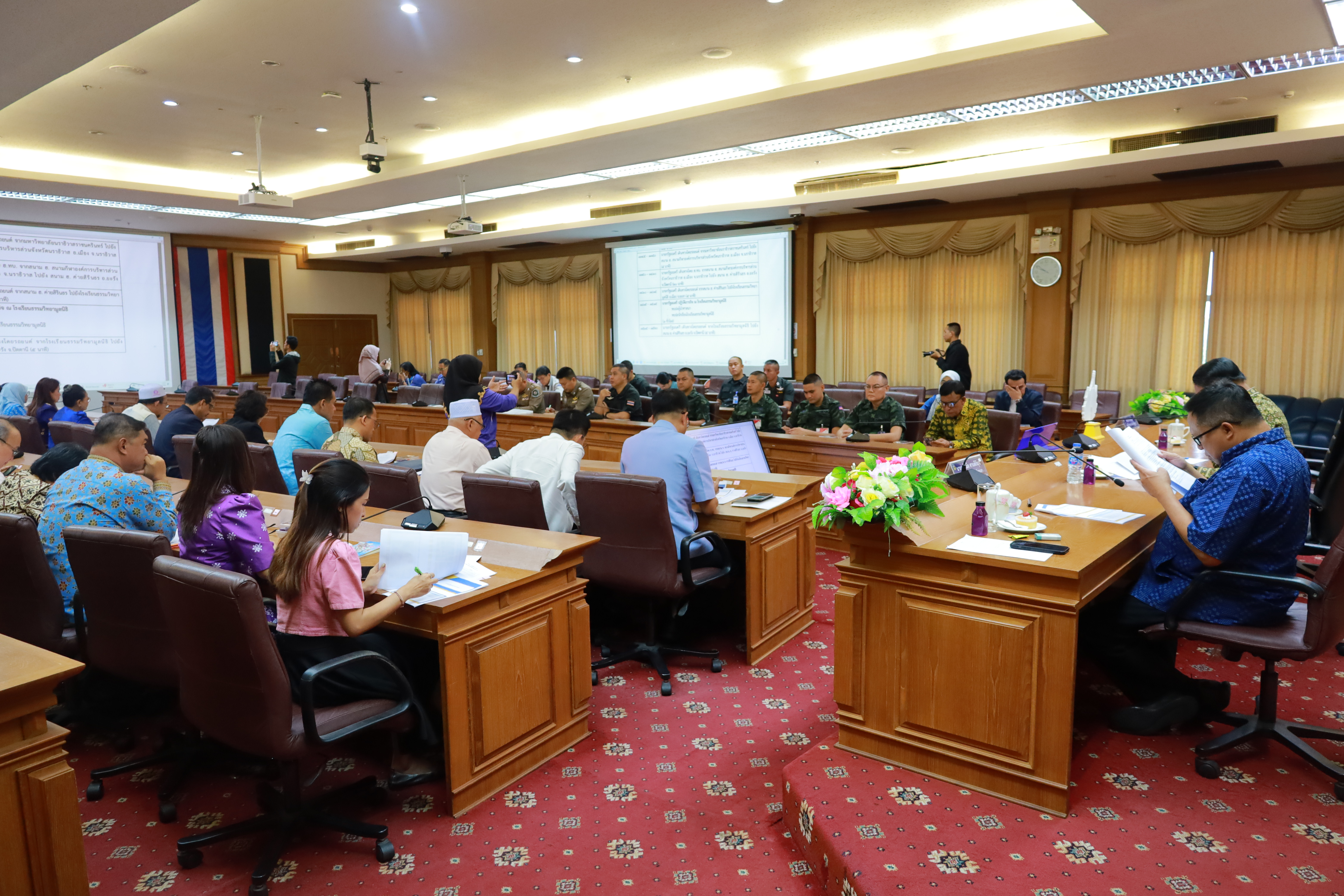 พช.ยะลา เข้าร่วมประชุมเตรียมการต้อนรับนายกรัฐมนตรี และคณะฯ