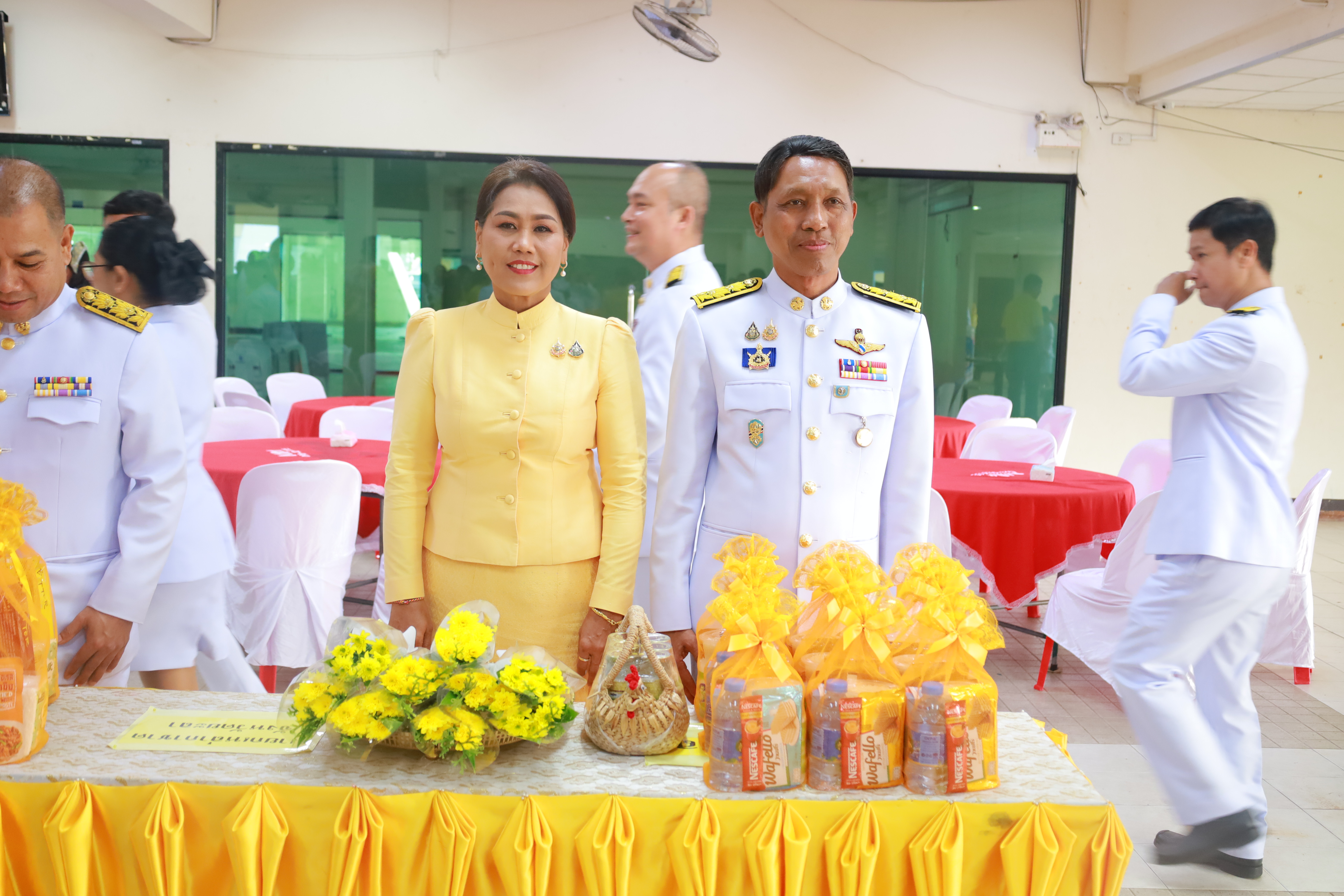 พช.ยะลา ร่วมพิธีเจริญพระพุทธมนต์ทำบุญตักบาตร  พิธีทางศาสนามหามงคลถวายพระราชกุศล 4 ศาสนา กิจกรรมเฉลิมพระเกียรติพระบาทสมเด็จพระเจ้าอยู่หัว  เนื่องในโอกาสพระราชพิธีสมมงคลพระชนมายุเท่าพระบาทสมเด็จพระพุทธยอดฟ้าจุฬาโลกมหาราช สมเด็จพระปฐมบรมกษัตริยาธิราชแห่งพระราชวงศ์จักรี พุทธศักราช 2568