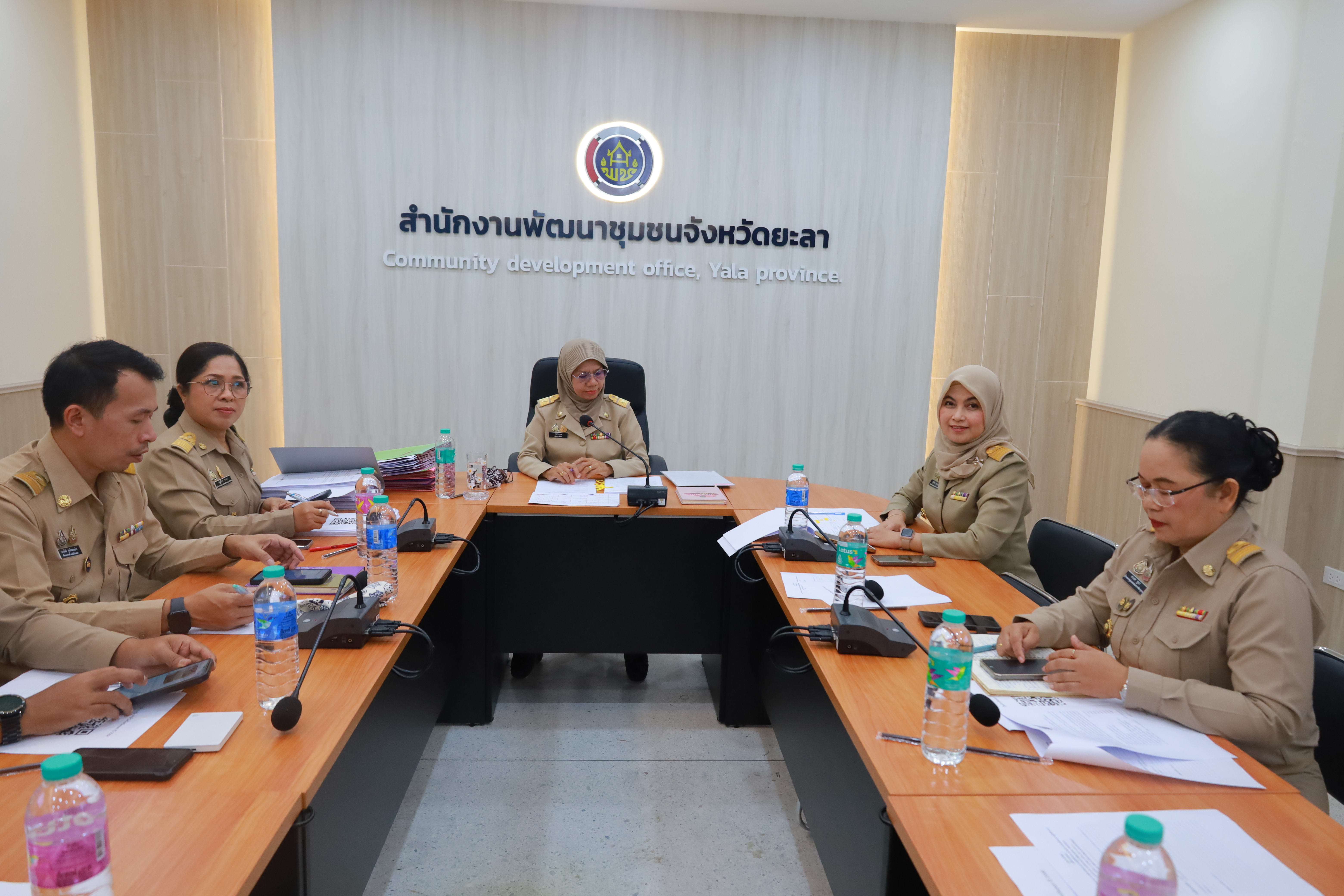 พช.ยะลา ประชุมคณะทำงานพิจารณาจัดทำข้อตกลงการปฏิบัติราชการและผลการประเมินผลการปฏิบัติราชการฯ ครั้งที่ 1/2568