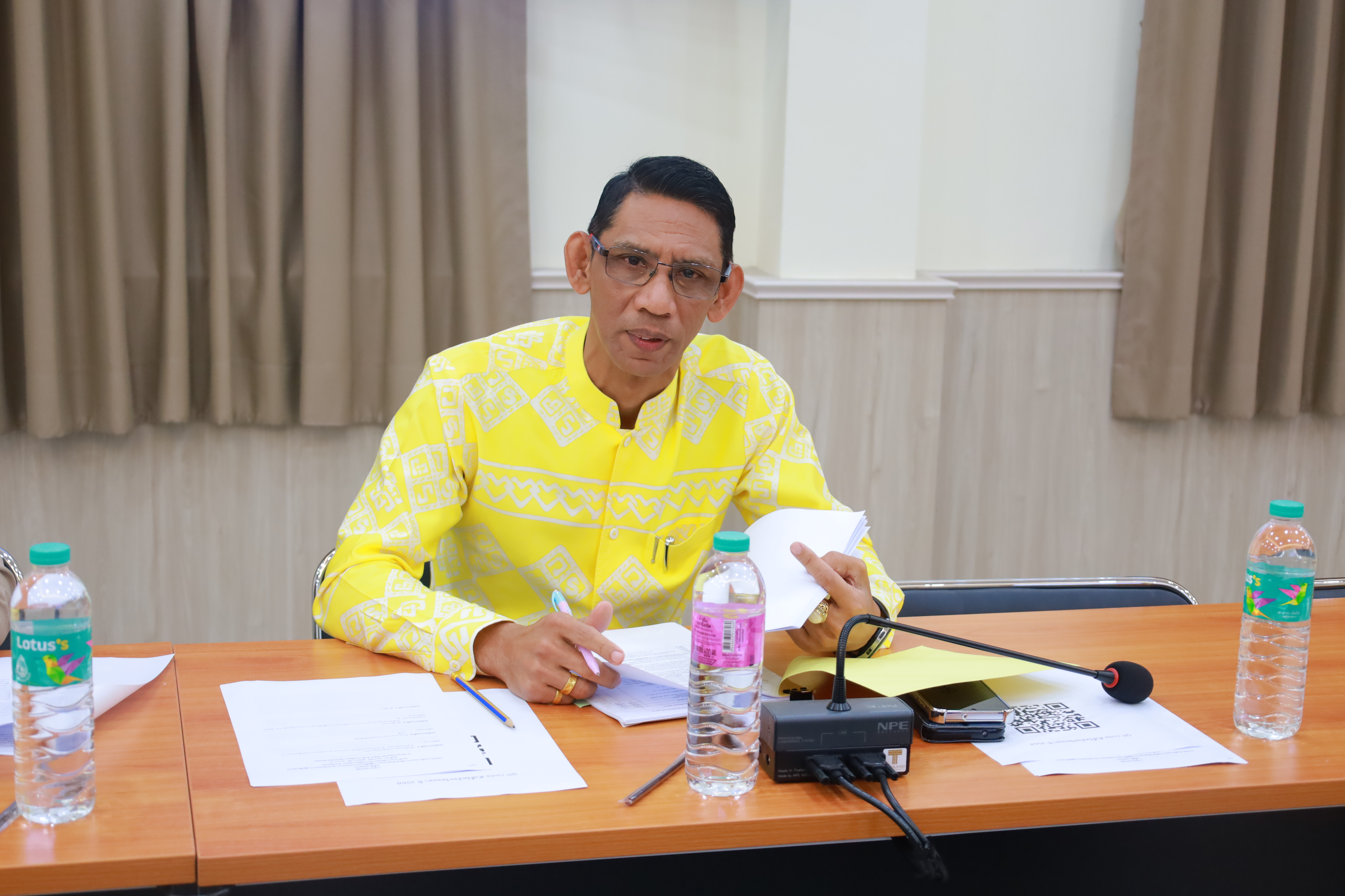 พช.ยะลา ประชุมคณะทำงานพิจารณาจัดทำข้อตกลงการปฏิบัติราชการและผลการประเมินผลการปฏิบัติราชการฯ ครั้งที่ 1/2568