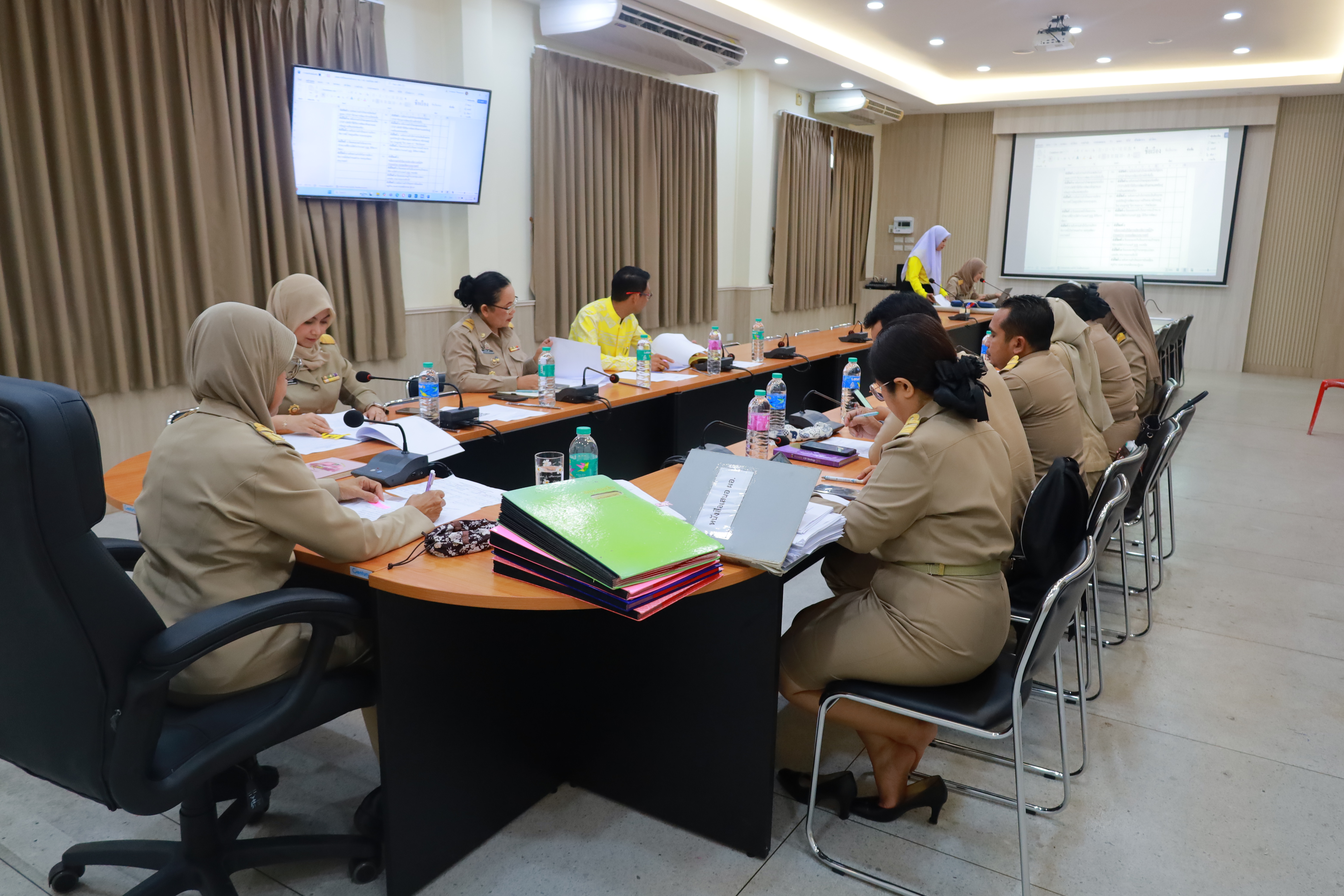 พช.ยะลา ประชุมคณะทำงานพิจารณาจัดทำข้อตกลงการปฏิบัติราชการและผลการประเมินผลการปฏิบัติราชการฯ ครั้งที่ 1/2568