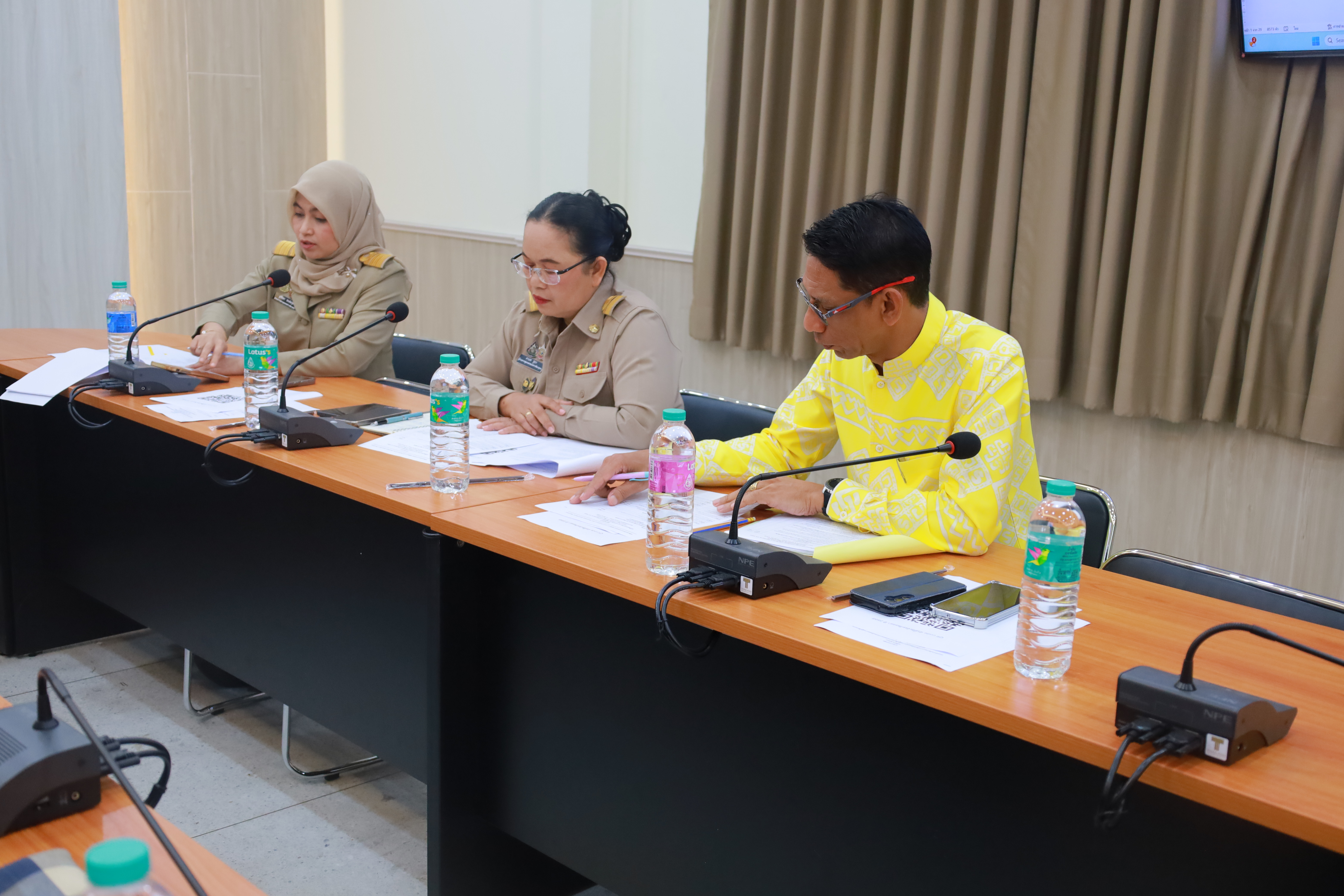 พช.ยะลา ประชุมคณะทำงานพิจารณาจัดทำข้อตกลงการปฏิบัติราชการและผลการประเมินผลการปฏิบัติราชการฯ ครั้งที่ 1/2568