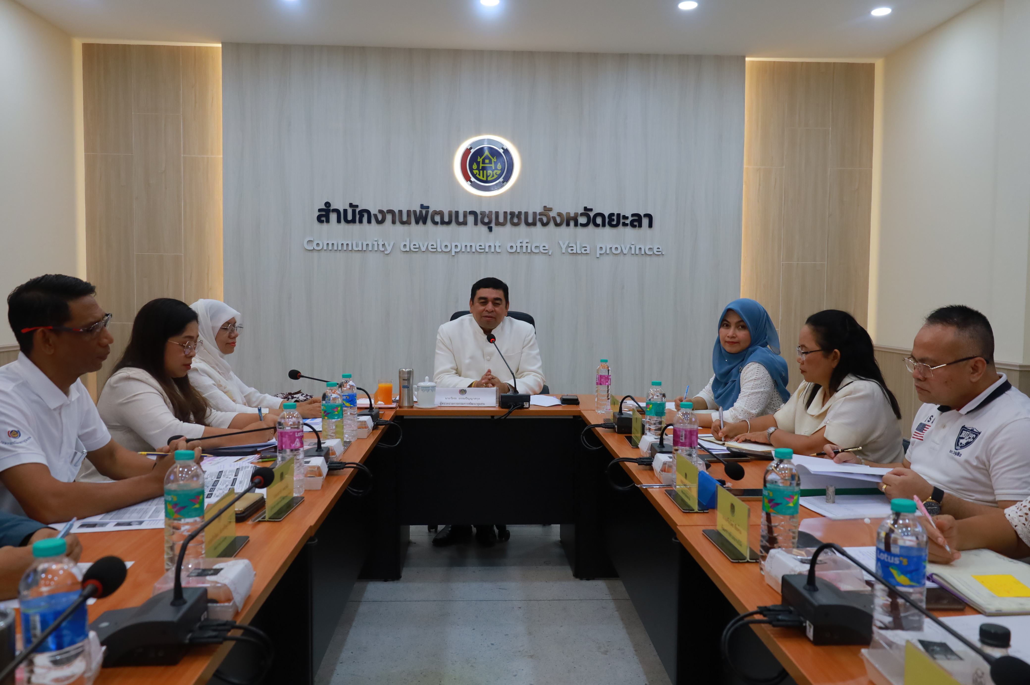 พช.ยะลา ให้การต้อนรับการลงพื้นที่ติดตามและสนับสนุนการตรวจราชการของนายวัชระ ธรรมปัญญาสกุล ผู้ตรวจราชการกรมการพัฒนาชุมชน ปฏิบัติหน้าที่ผู้อำนวยการศูนย์ศึกษาและพัฒนาชุมชนยะลา ในพื้นที่จังหวัดยะลา ประจำเดือนมกราคม 2568