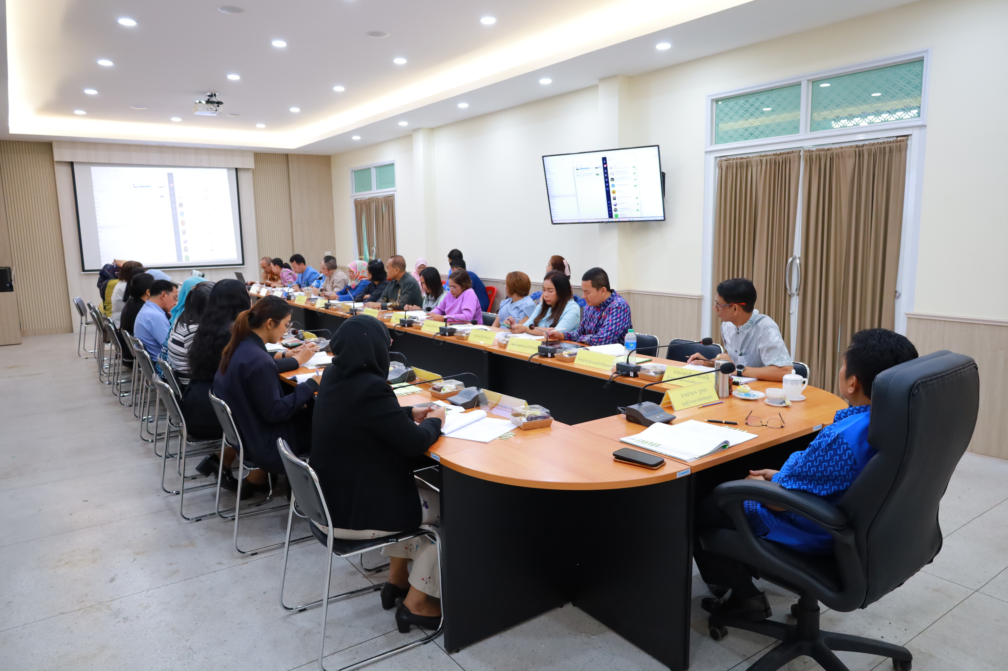 พช.ยะลา จัดประชุมโครงการพัฒนากลไกขับเคลื่อนการพัฒนาเศรษฐกิจฐานรากระดับจังหวัด ครั้งที่ 1/2568