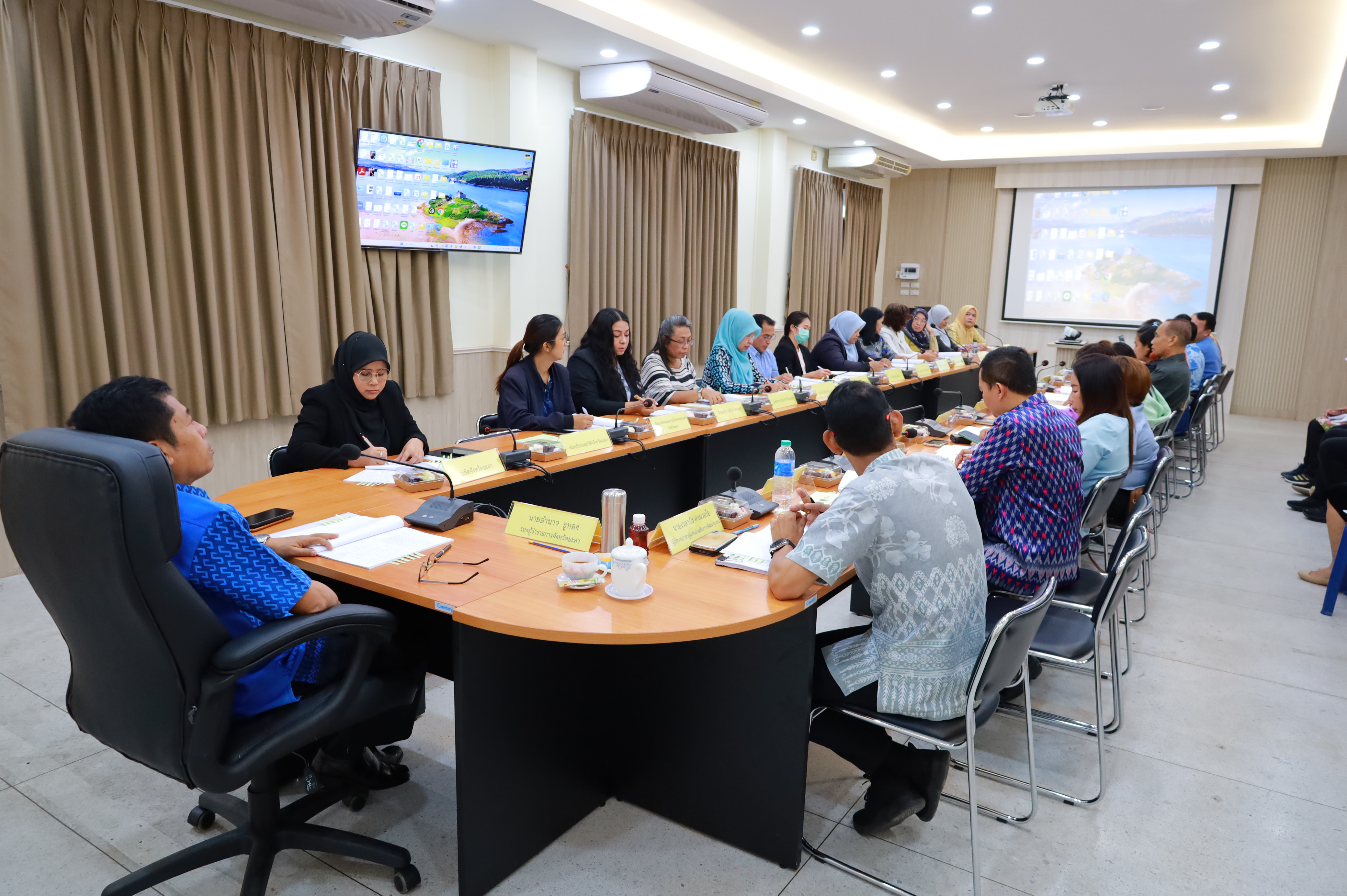 พช.ยะลา จัดประชุมโครงการพัฒนากลไกขับเคลื่อนการพัฒนาเศรษฐกิจฐานรากระดับจังหวัด ครั้งที่ 1/2568