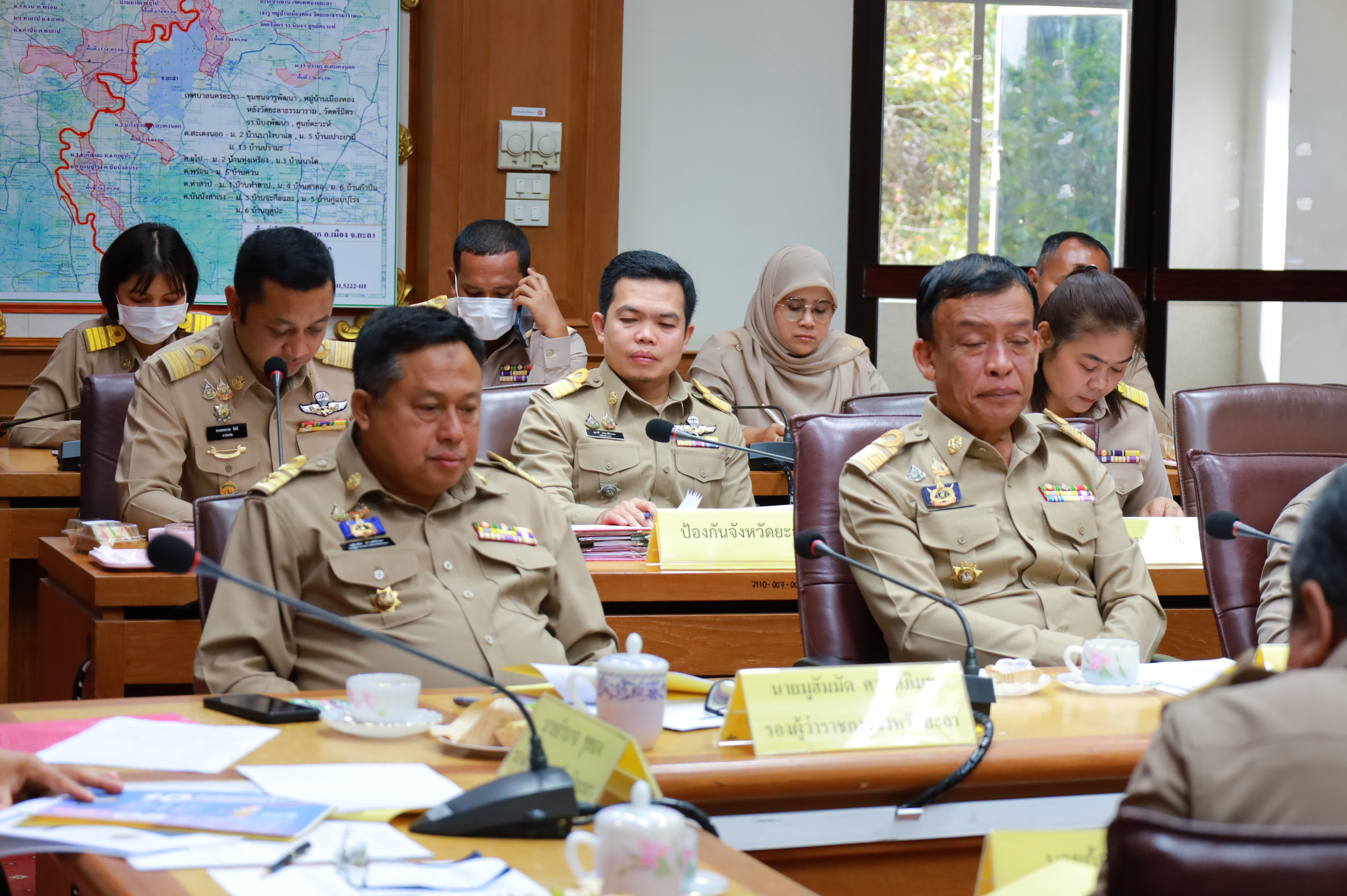 พช.ยะลา ร่วมประชุมนายอำเภอ หัวหน้าส่วนราชการ รัฐวิสาหกิจ สังกัดกระทรวงมหาดไทย