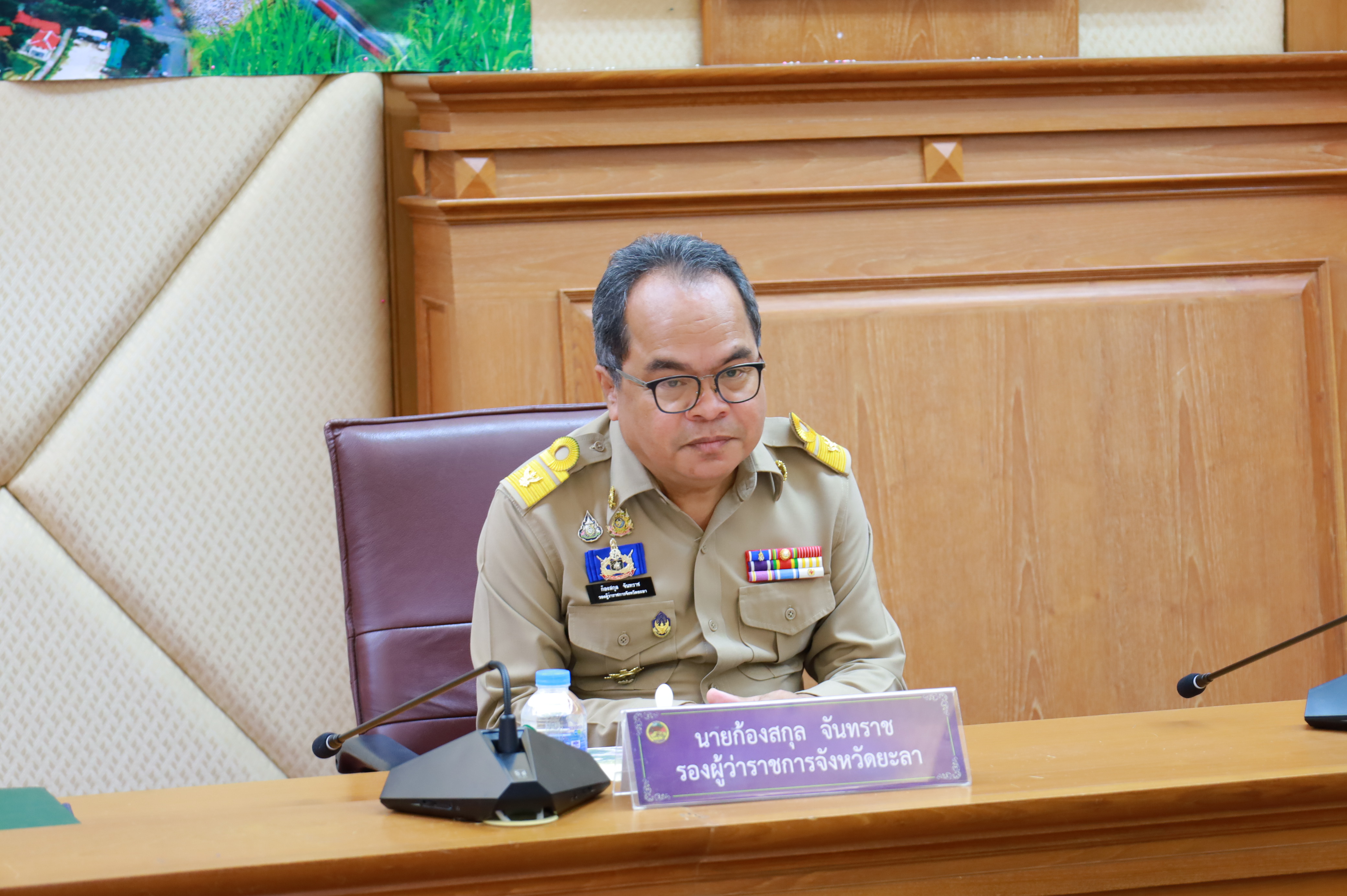 พช.ยะลา ร่วประชุมคณะกรมการจังหวัด หัวหน้าส่วนราชการ หัวหน้าหน่วยงาน/รัฐวิสาหกิจ ครั้งที่ 1/2568