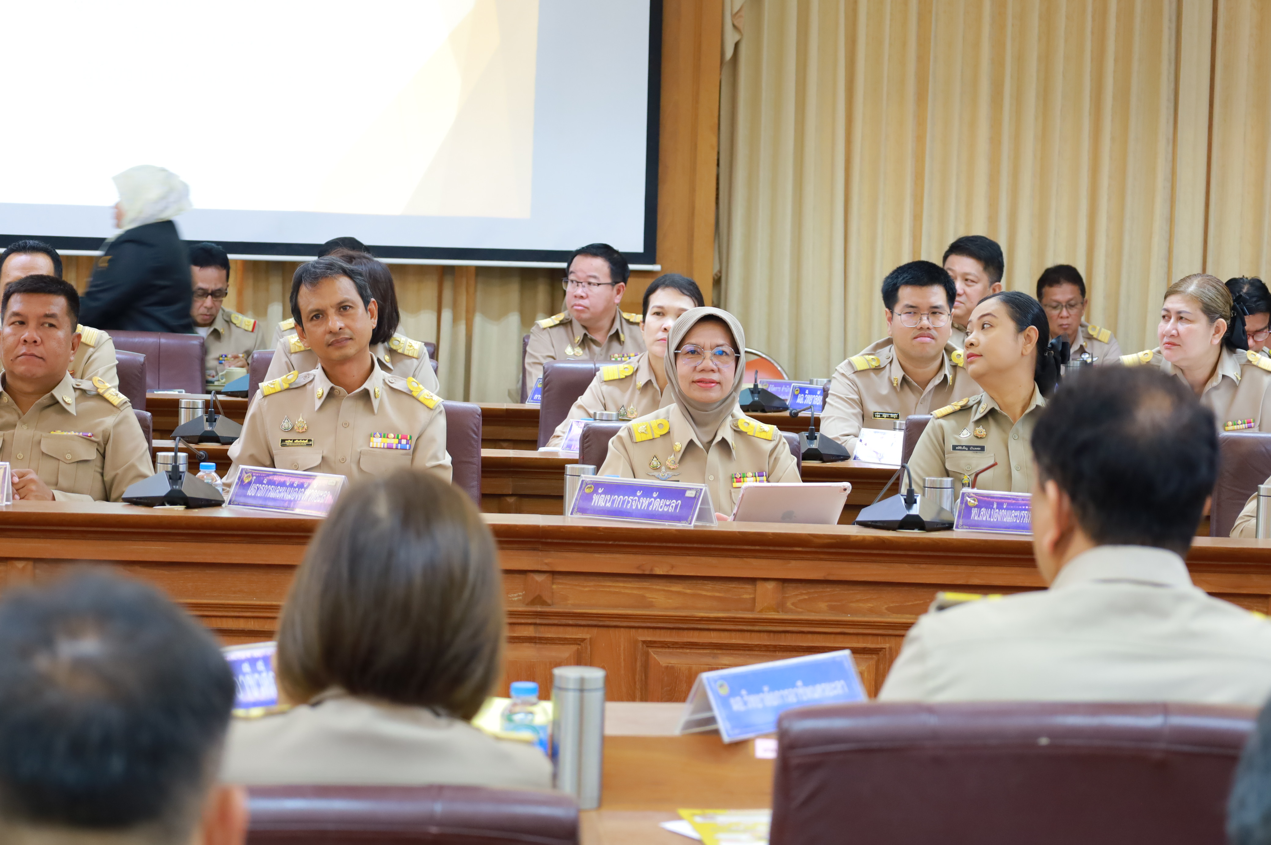 พช.ยะลา ร่วประชุมคณะกรมการจังหวัด หัวหน้าส่วนราชการ หัวหน้าหน่วยงาน/รัฐวิสาหกิจ ครั้งที่ 1/2568