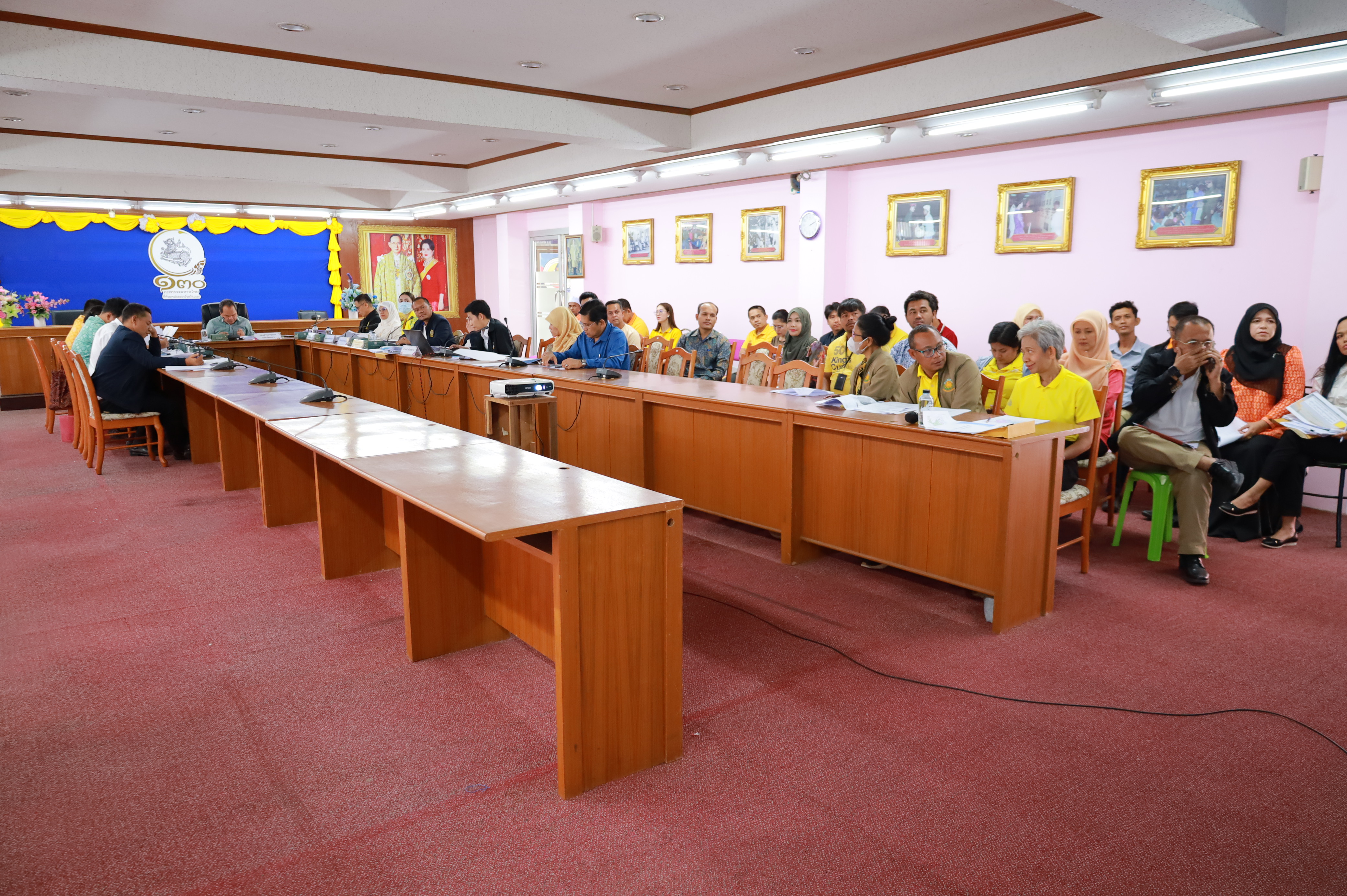 พช.ยะลา ร่วมประชุมคณะกรรมการแบ่งเขตเลือกตั้งสมาชิกสภาเทศบาล จังหวัดยะลา ครั้งที่ 1/2568