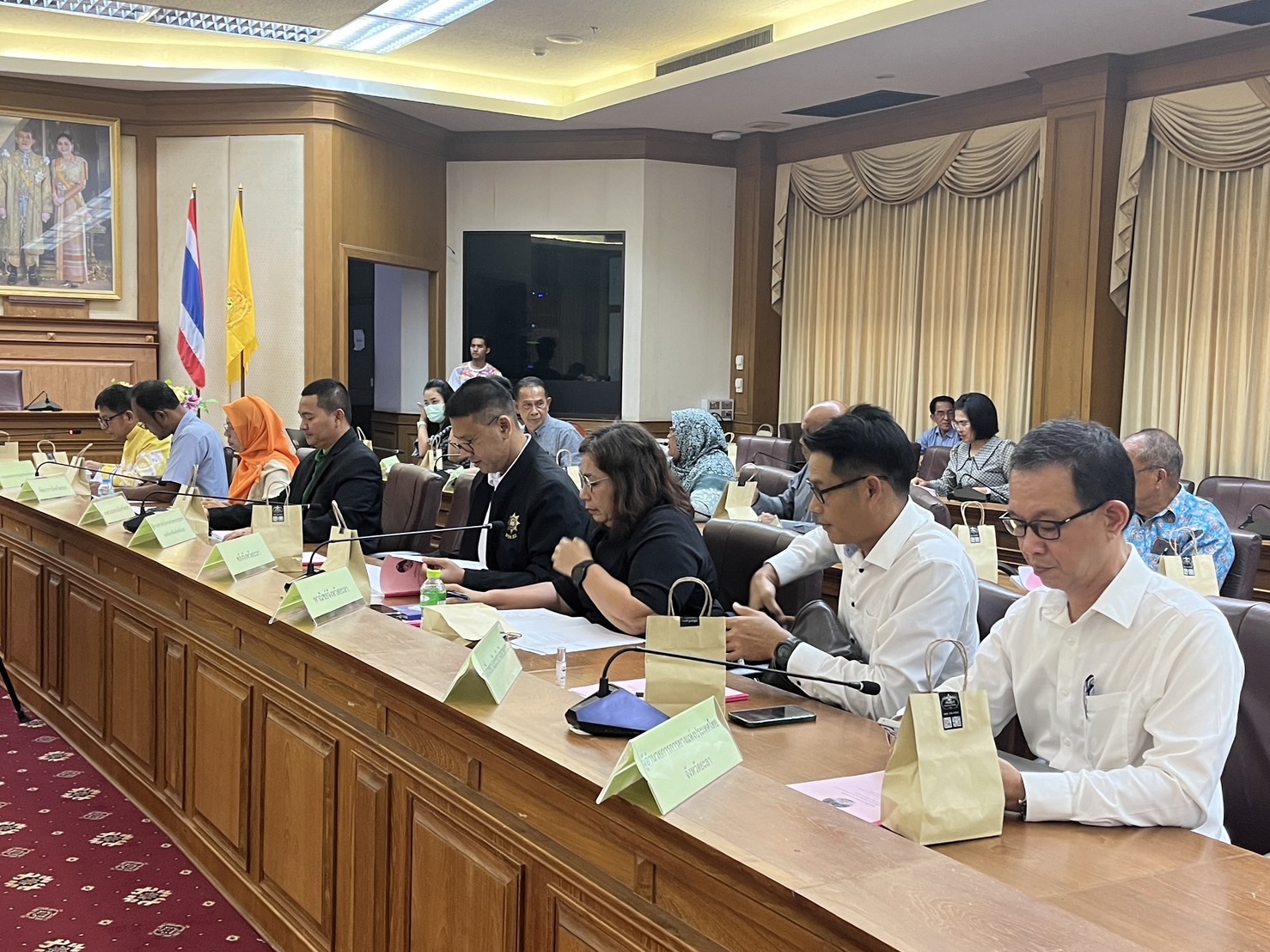 พช.ยะลา ร่วมประชุมคณะกรรมการบริหารงานจังหวัดแบบบูรณาการจังหวัดยะลา (ก.บ.จ.ยล.) ครั้งที่ 1/2568