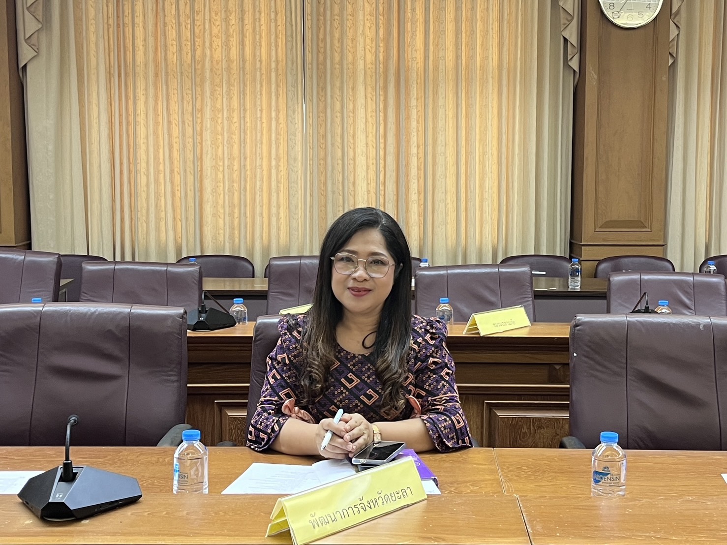 พช.ยะลา ร่วมประชุมถอดบทเรียนอุทกภัย ปี 2567 ในพื้นที่จังหวัดยะลา