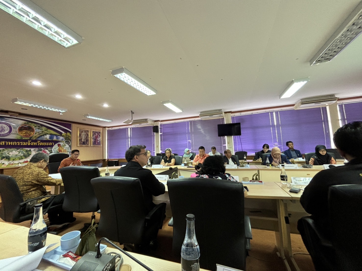 พช.ยะลา ร่วมประชุมทบทวนแผนปฏิบัติการด้านการพัฒนาอุตสาหกรรมจังหวัดยะลาระยะ 5 ปี พ.ศ. 2566-2570 ประจำปีงบประมาณ พ.ศ.2568
