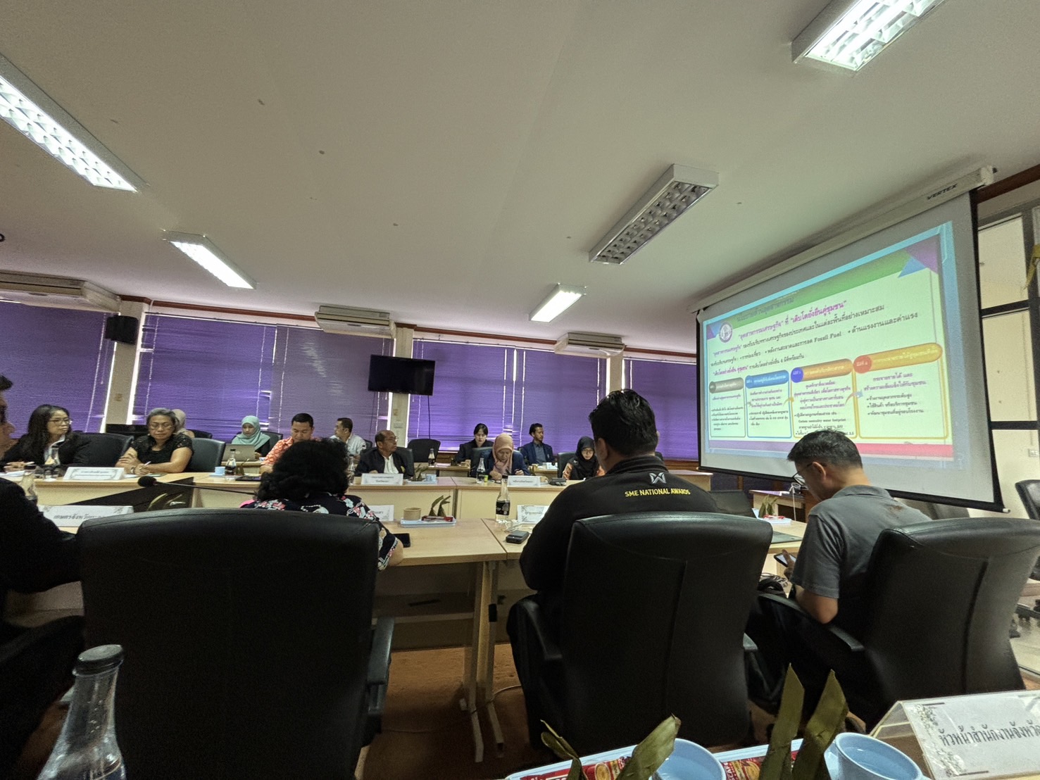 พช.ยะลา ร่วมประชุมทบทวนแผนปฏิบัติการด้านการพัฒนาอุตสาหกรรมจังหวัดยะลาระยะ 5 ปี พ.ศ. 2566-2570 ประจำปีงบประมาณ พ.ศ.2568