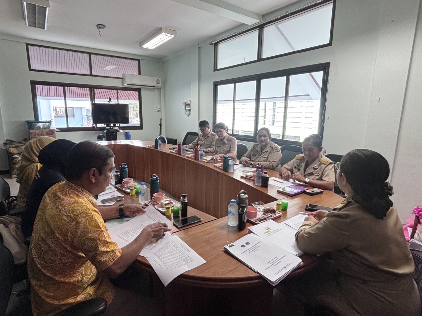 พช.ยะลา ลงพื้นที่นิเทศติดตามงานพัฒนาชุมชนอำเภอธารโต