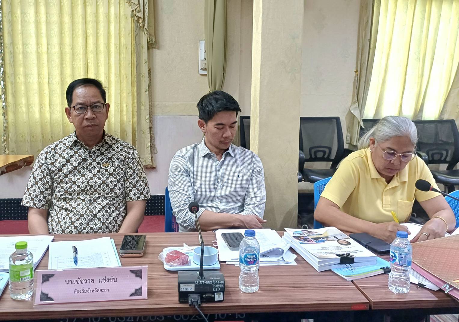 พช.ยะลา ร่วมประเมินผลงานข้าราชการท้องถิ่นดีเด่น ระดับจังหวัด