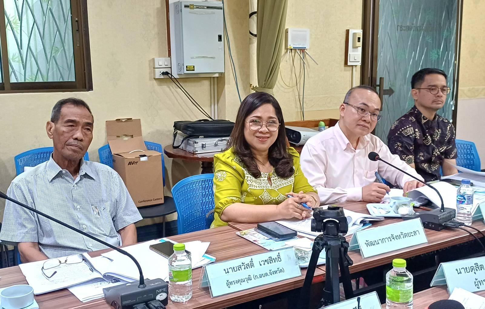 พช.ยะลา ร่วมประเมินผลงานข้าราชการท้องถิ่นดีเด่น ระดับจังหวัด