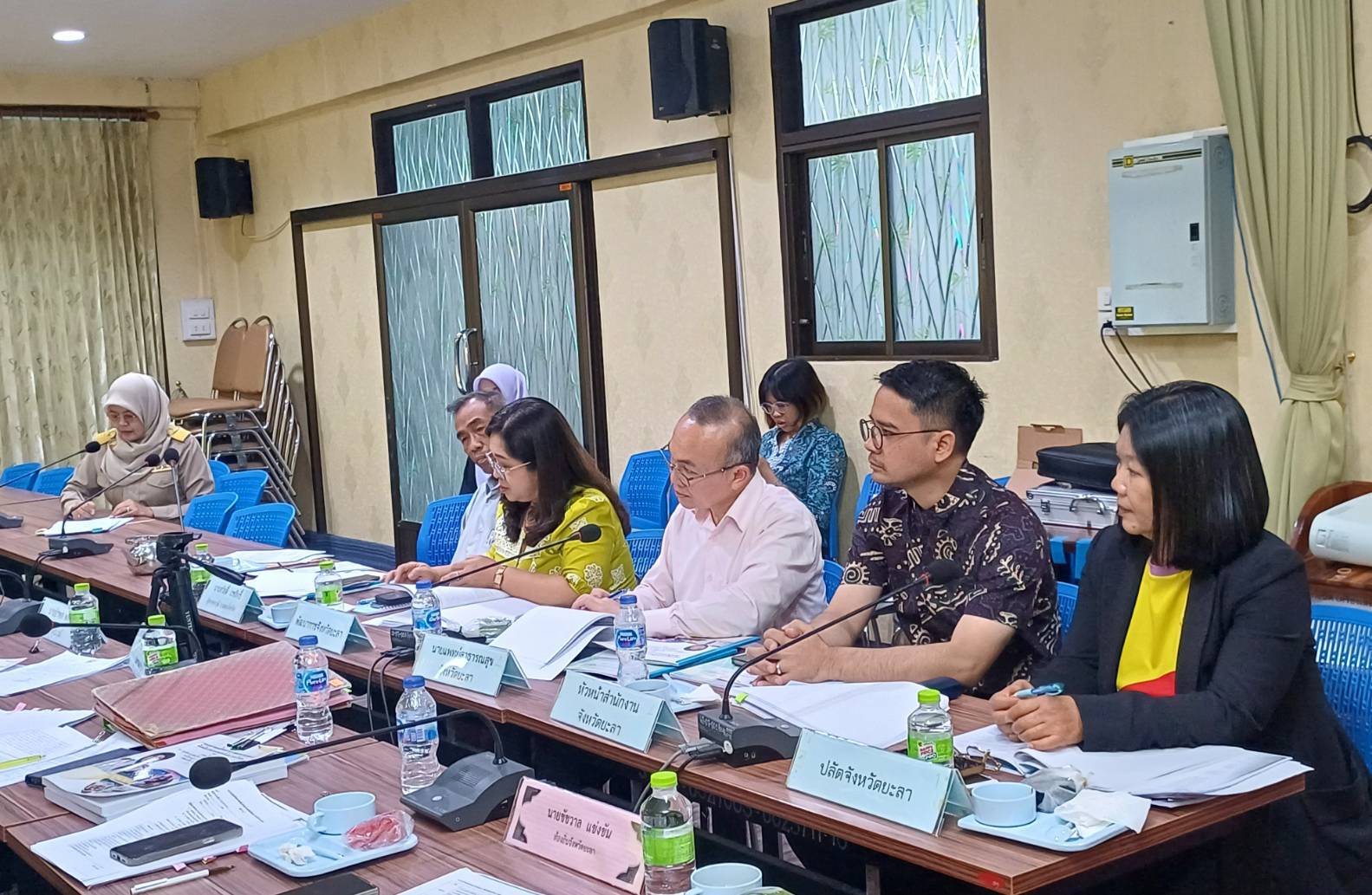 พช.ยะลา ร่วมประเมินผลงานข้าราชการท้องถิ่นดีเด่น ระดับจังหวัด