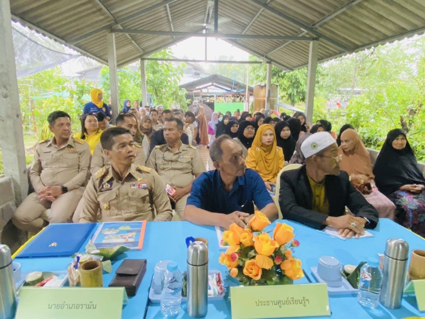 พช.ยะลา ร่วมเป็นประเมินโครงการ 1 จังหวัด 1 ศูนย์เรียนรู้โครงการอันเนื่องมาจากพระราชดำริต้นแบบ ประจำปีงบประมาณ พ.ศ. 2568