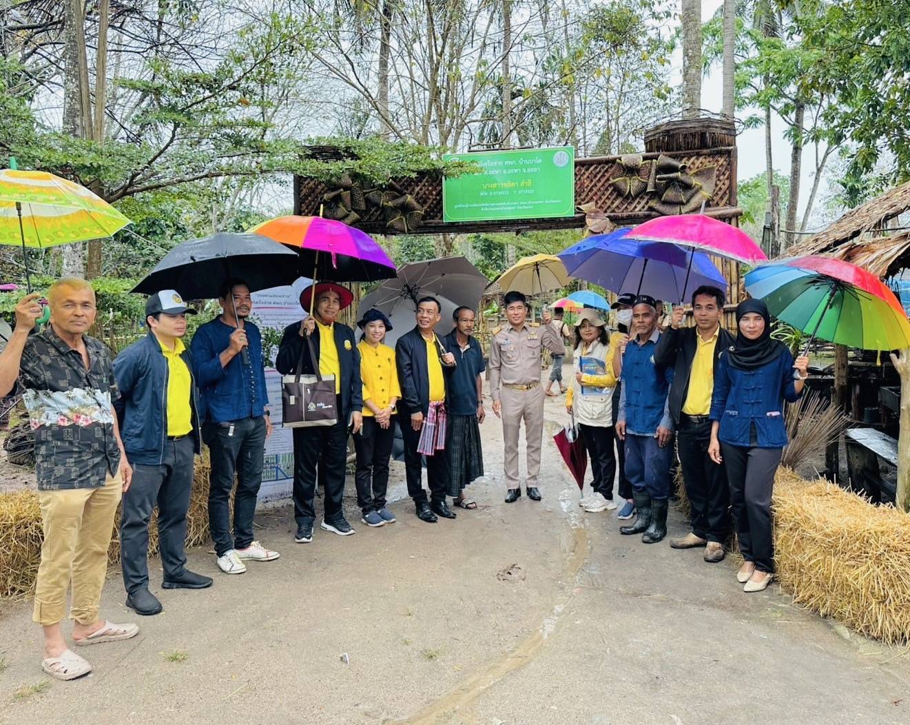 พช.ยะลา ร่วมเป็นประเมินโครงการ 1 จังหวัด 1 ศูนย์เรียนรู้โครงการอันเนื่องมาจากพระราชดำริต้นแบบ ประจำปีงบประมาณ พ.ศ. 2568