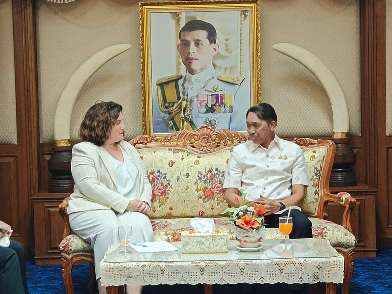 พช.ยะลา ร่วมต้อนรับนางคริสติน อารับ (Ms.Christine Arab )ผู้อำนวยการภูมิภาค UN Women และคณะ