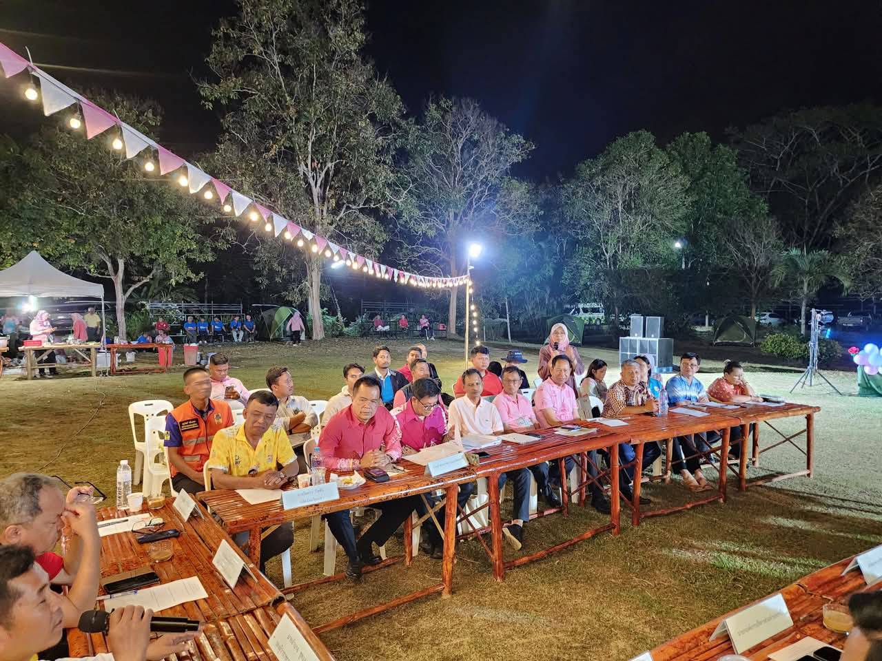 พช.ยะลา ร่วมกิจกรรมผู้ว่าฯ สัญจรนอนพื้นที่ อำเภอกาบัง
