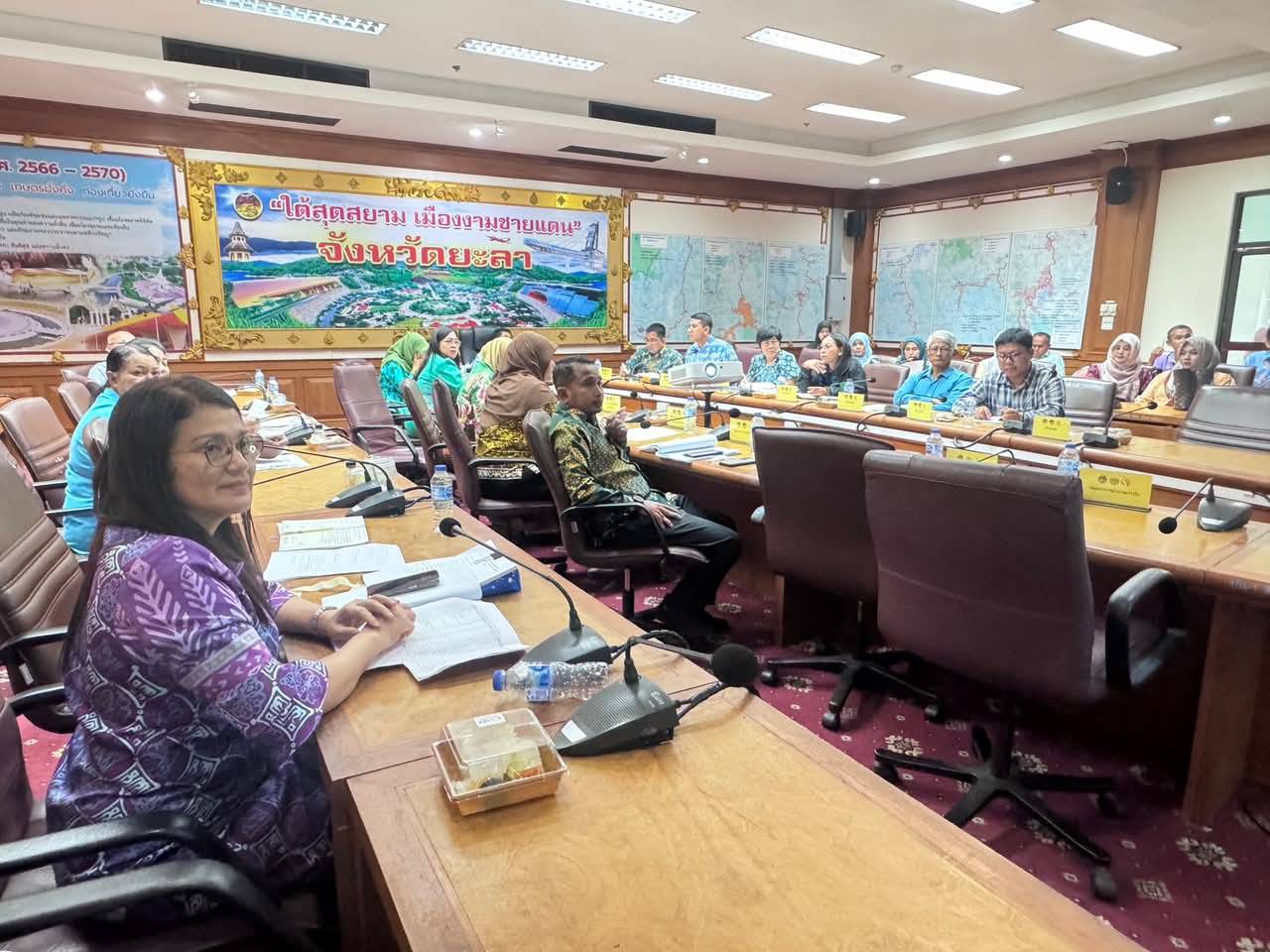 พช.ยะลา จัดประชุมคณะอนุกรรมการบริหารกองทุนพัฒนาบทบาทสตรีระดับจังหวัด จังหวัดยะลา ครั้งที่ 1/2568