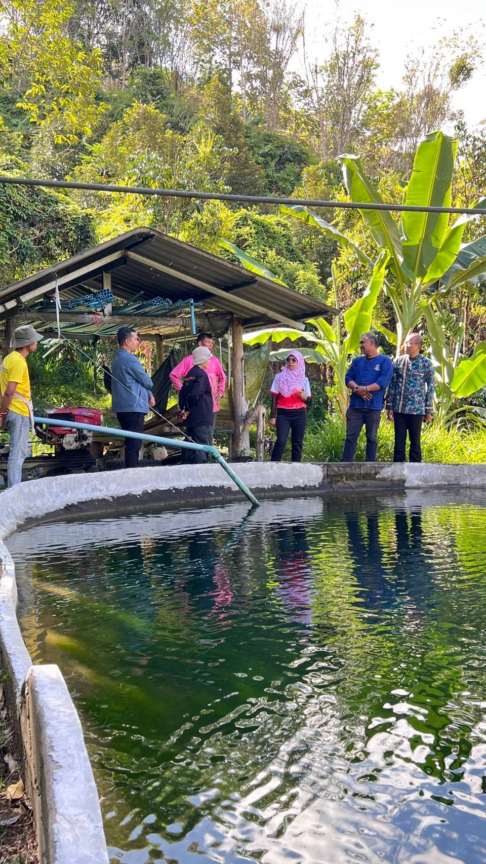 พช.ยะลา ติดตามผลการดำเนินงานเครือข่ายศูนย์เรียนรู้การพัฒนาคุณภาพชีวิตตามหลักทฤษฎีใหม่ ประยุกต์สู่ โคก หนอง นา จังหวัดยะลา