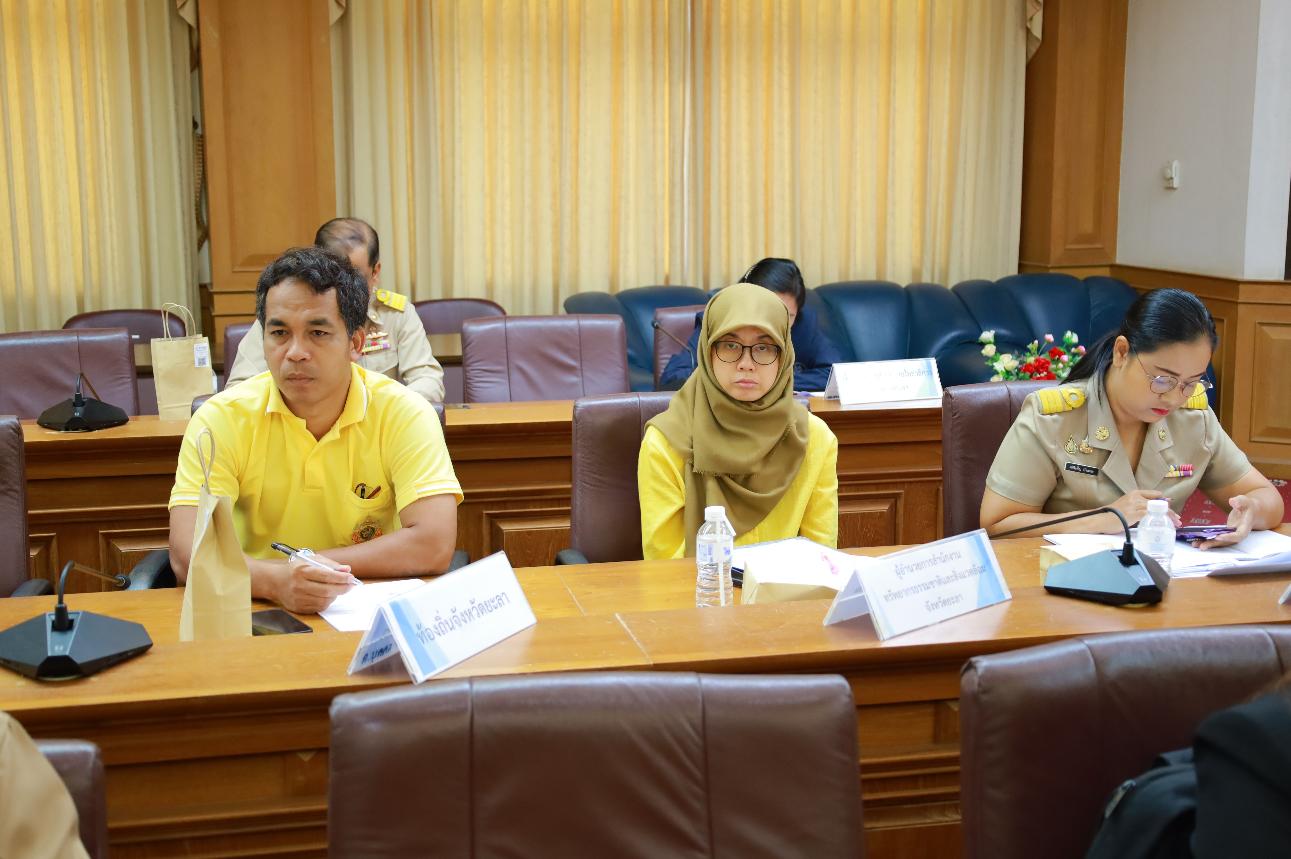 พช.ยะลา ร่วมประชุมคณะกรรมการติดตามและกำกับดูแลการดำเนินการพัฒนาคุณภาพการบริหารจัดการภาครัฐ จังหวัดยะลา 