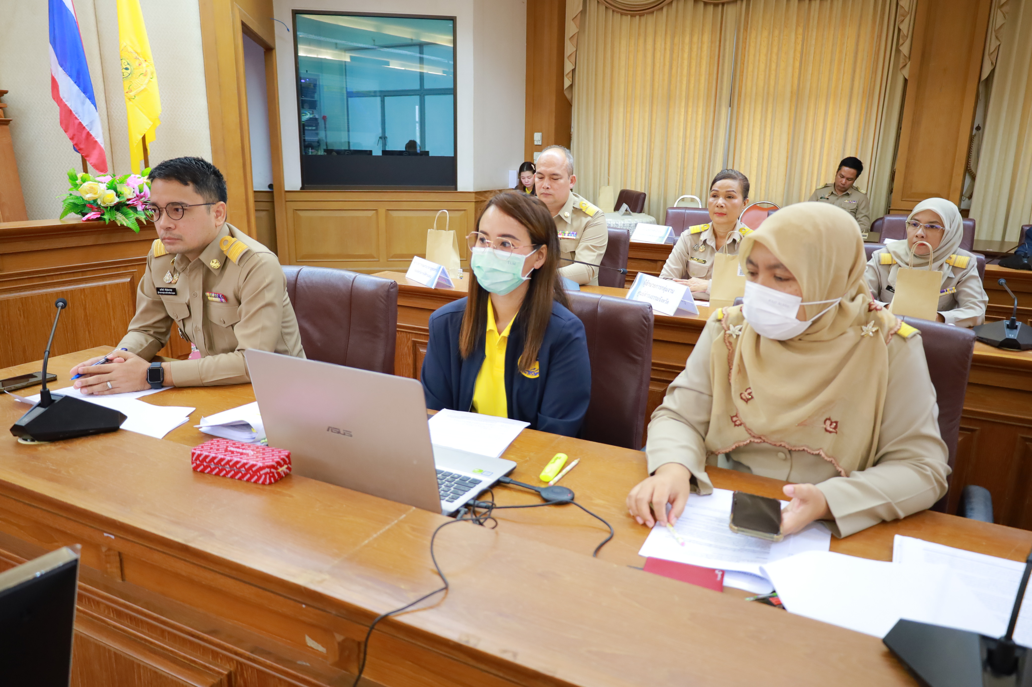 พช.ยะลา ร่วมประชุมคณะกรรมการติดตามและกำกับดูแลการดำเนินการพัฒนาคุณภาพการบริหารจัดการภาครัฐ จังหวัดยะลา 