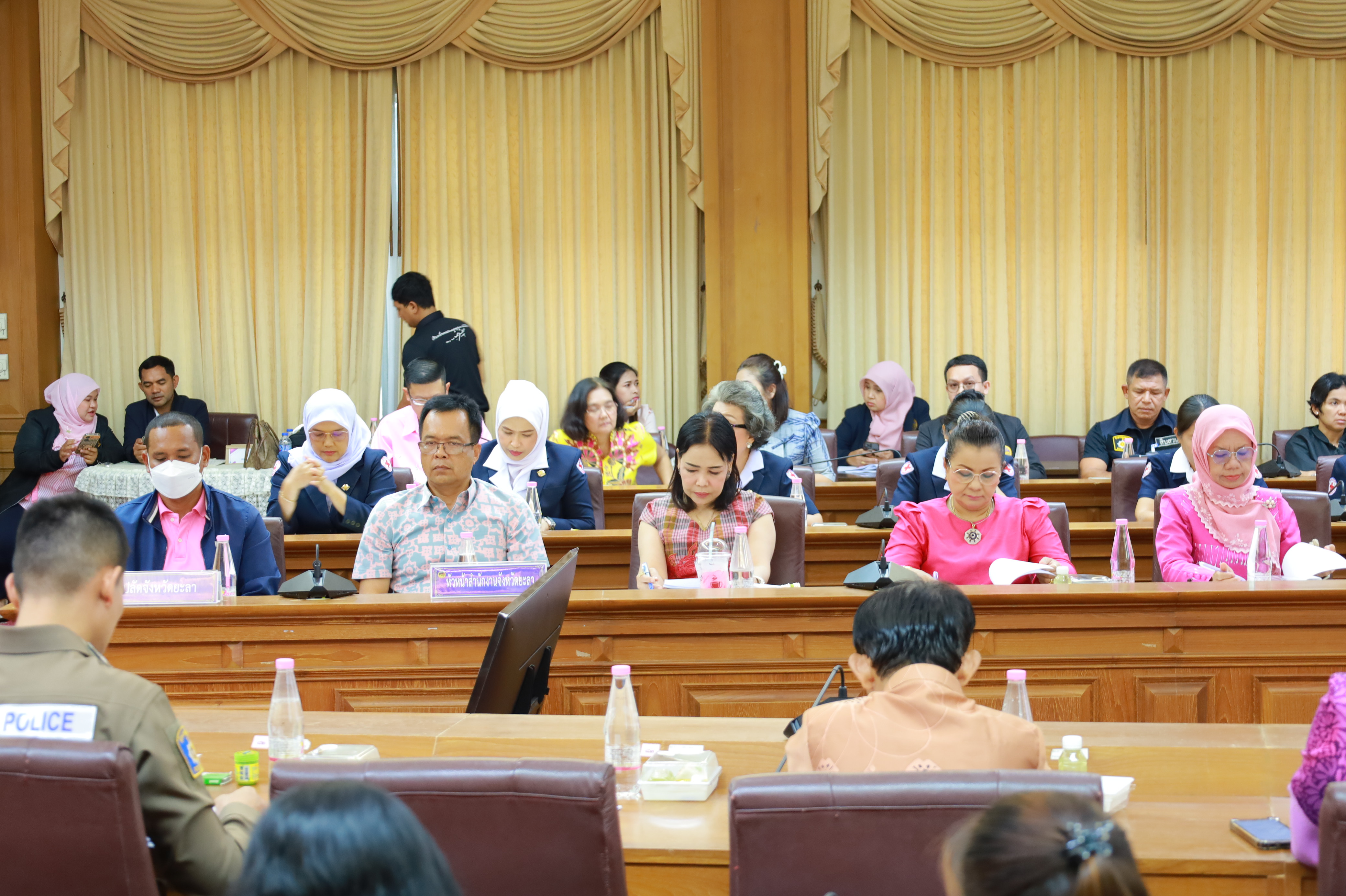 พช.ยะลา ร่วมประชุมเตรียมความพร้อมการจัดประชุมสัมนาเหล่ากาชาดจังหวัด ภาค 12 ครั้งที่ 2/2568