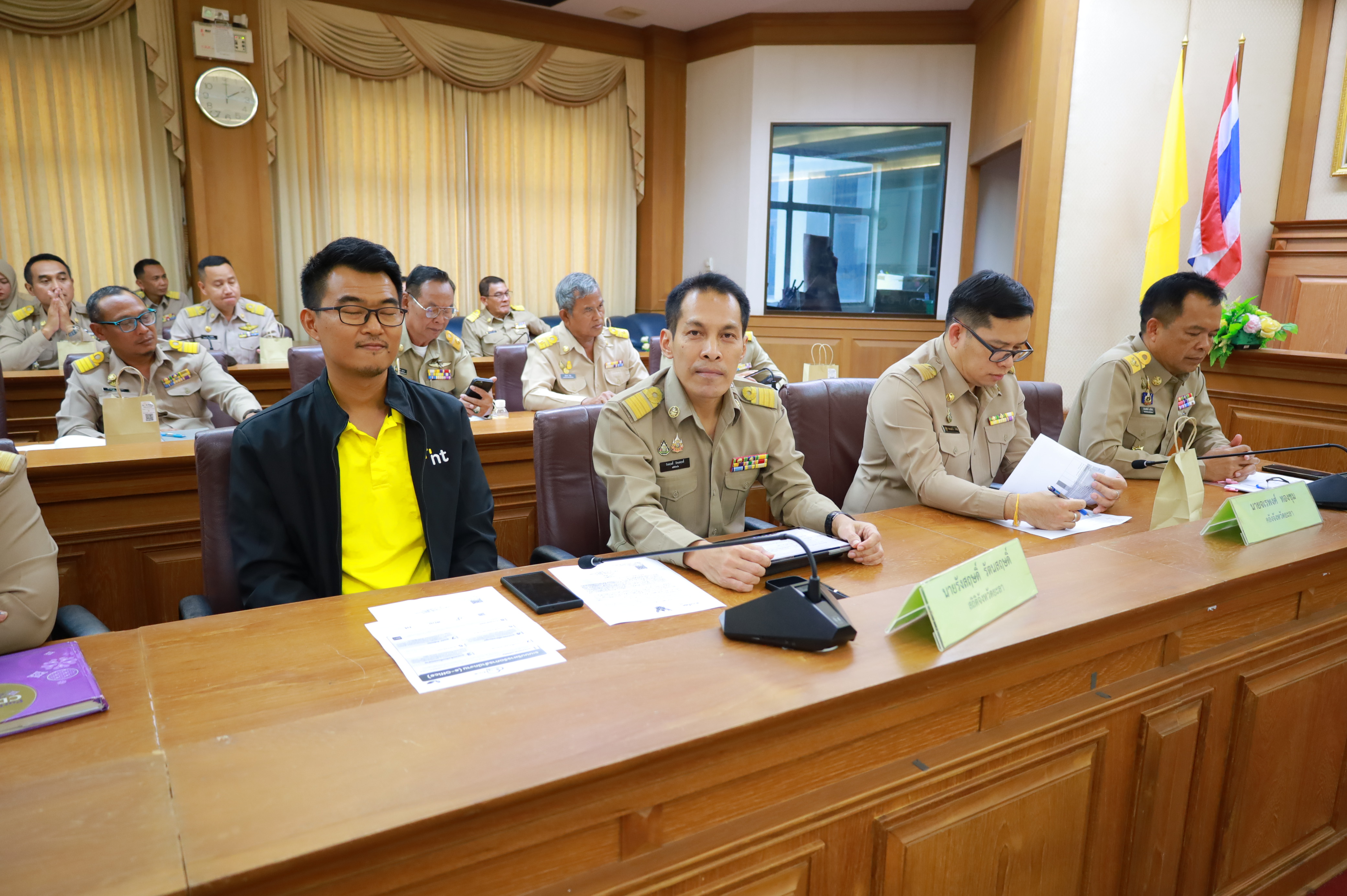 พช.ยะลา ร่วมประชุมนายกองค์กรปกครองส่วนท้องถิ่นและปลัดองค์กรปกครองส่วนท้องถิ่น ประจำเดือนกุมภาพันธ์