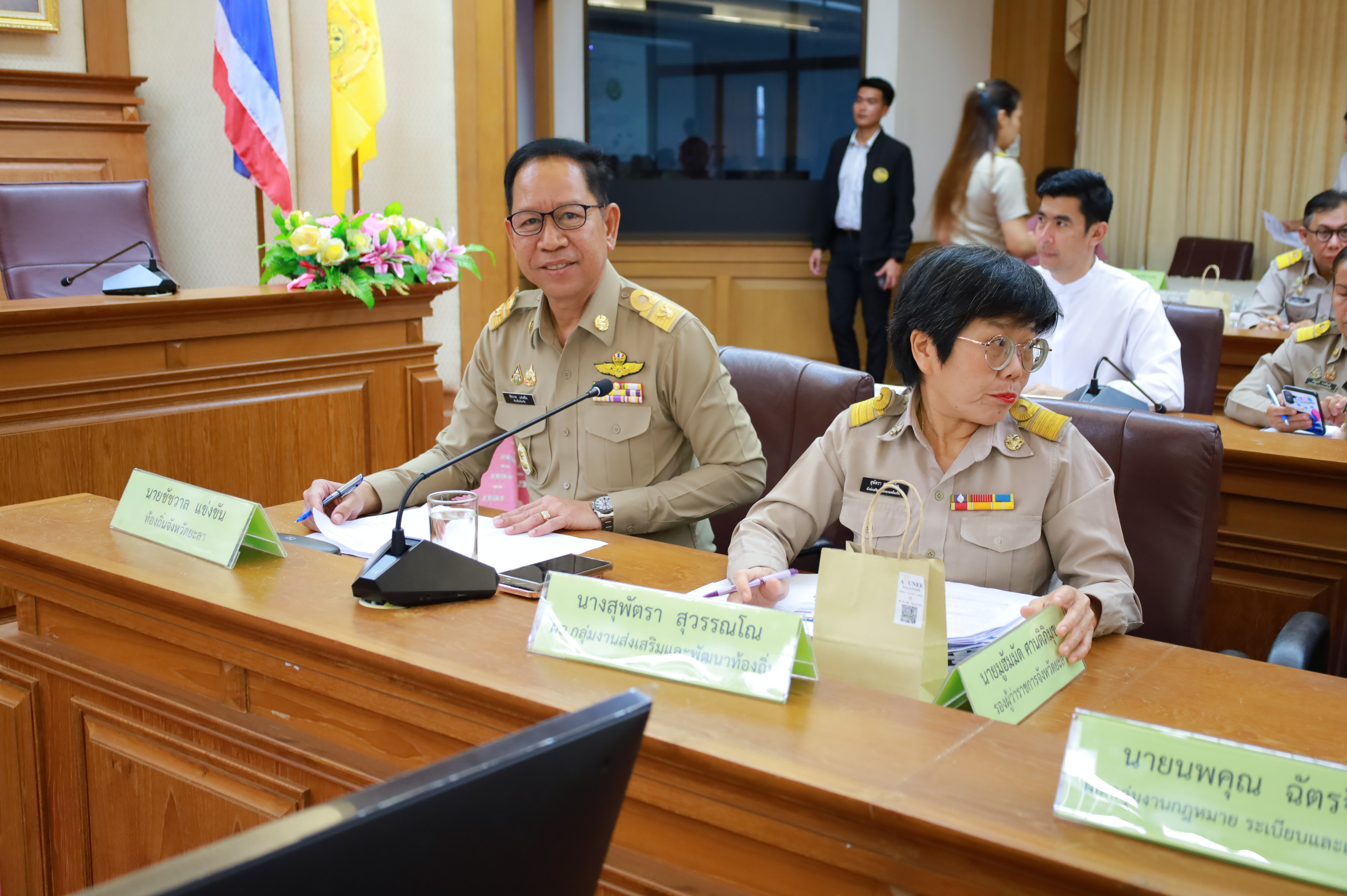 พช.ยะลา ร่วมประชุมนายกองค์กรปกครองส่วนท้องถิ่นและปลัดองค์กรปกครองส่วนท้องถิ่น ประจำเดือนกุมภาพันธ์