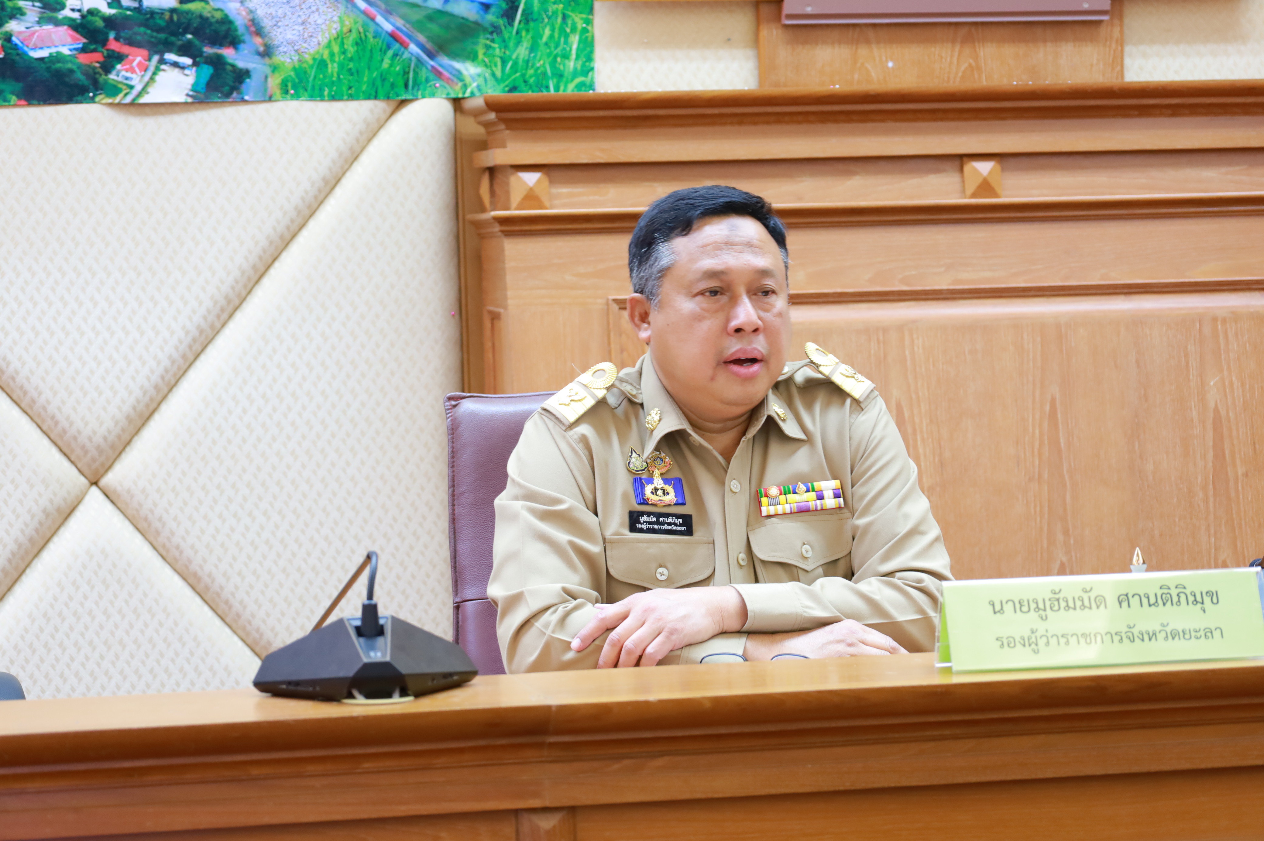 พช.ยะลา ร่วมประชุมนายกองค์กรปกครองส่วนท้องถิ่นและปลัดองค์กรปกครองส่วนท้องถิ่น ประจำเดือนกุมภาพันธ์