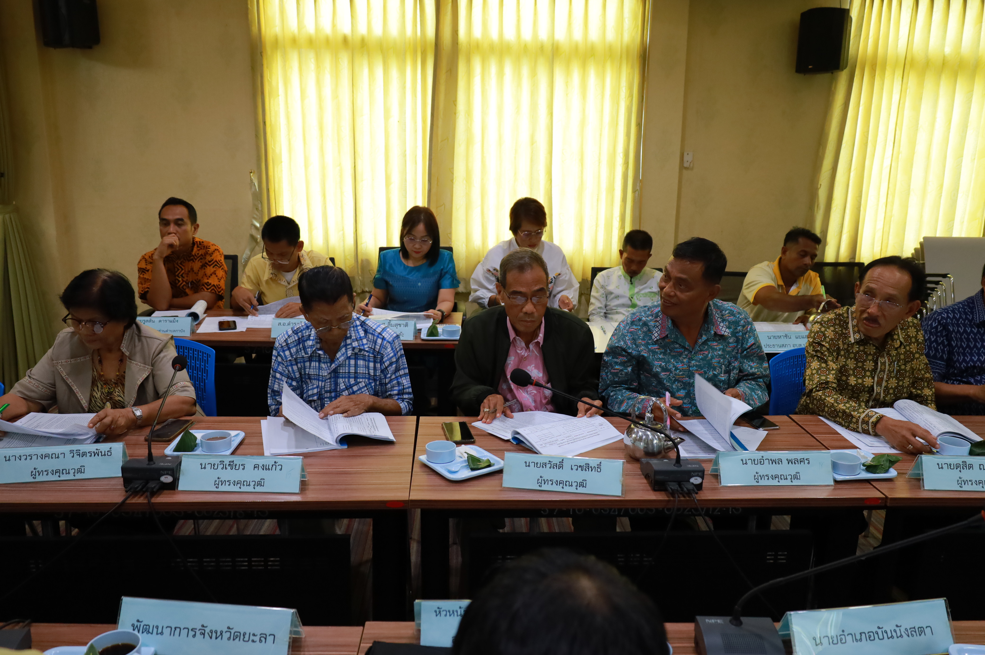 พช.ยะลา ร่วมประชุมคณะกรรมการพนักงานส่วนตำบลจังหวัดยะลา ครั้งที่ 2/2568