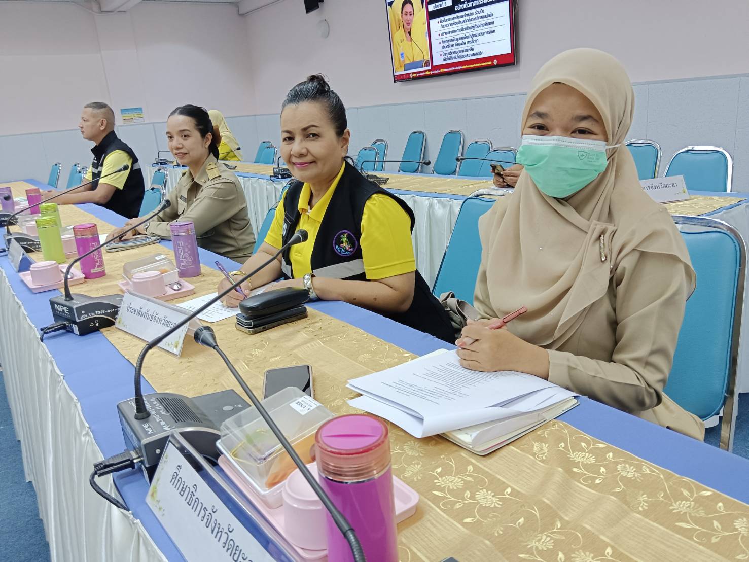 พช.ยะลา ร่วมประชุมสนับสนุนการติดตาม ประเมินผลสัมฤิทธิ์ และสรุปผลการแก้ปัญหาสาธารณสุข ในพื้นที่จังหวัดยะลา 