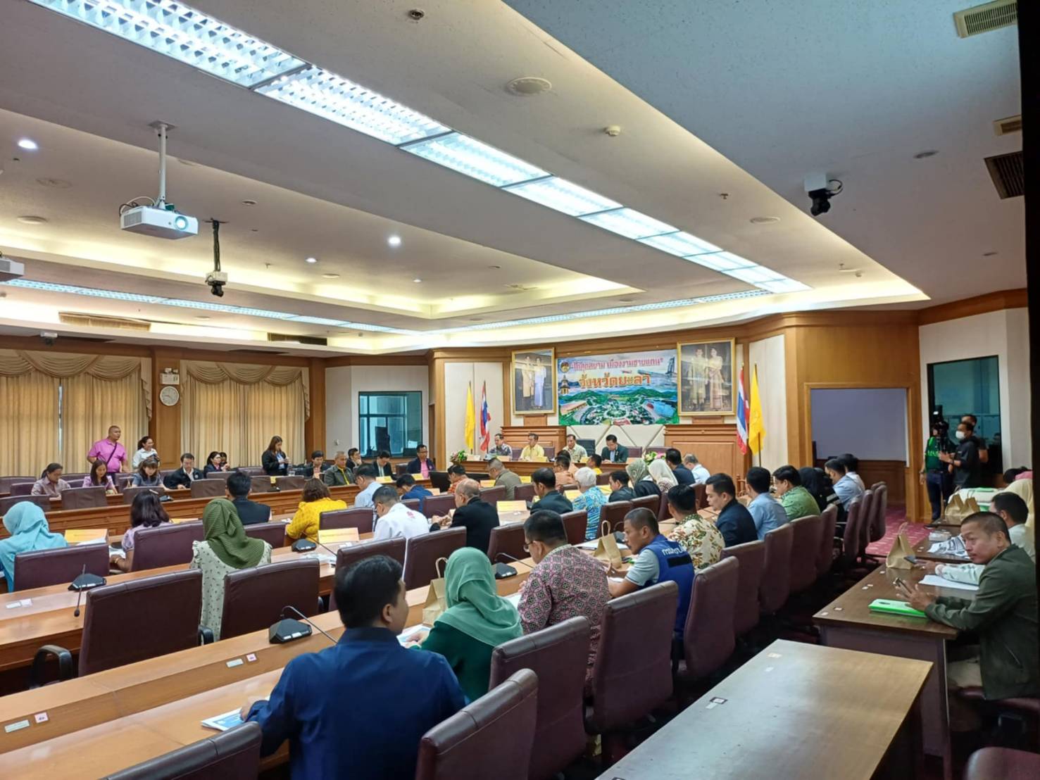 พช.ยะลา ร่วมประชุมการตรวจราชการตามแผนการตรวจราชการแบบบูรณาการของคณะ ผู้ตรวจราชการ เขตตรวจราชการที่ 7 