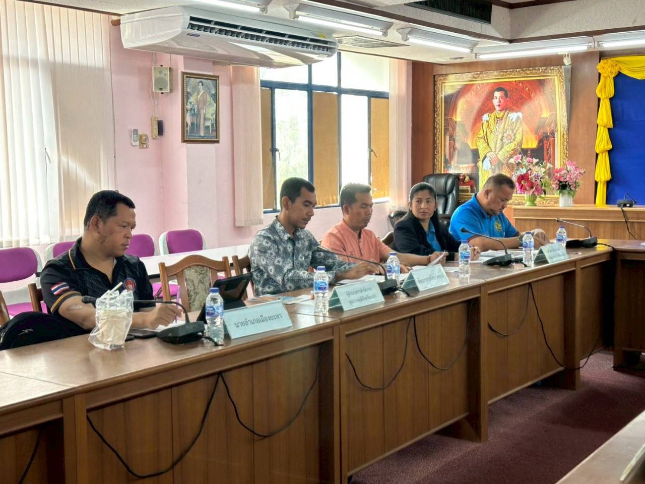 พช.ยะลา ร่วมประชุมศูนย์ปฏิบัติการติดตามเร่งรัดการบำบัดรักษา ฟื้นฟูสภาพทางสังคม ป้องกันและปราบปรามยาเสพติด ครั้งที่ 6/2568