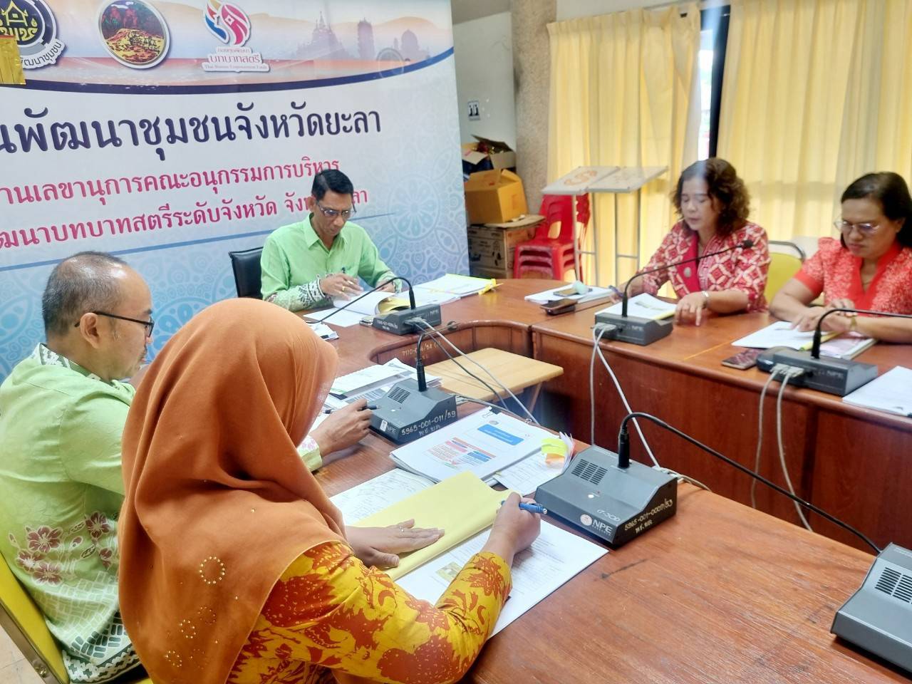 พช.ยะลา ลงพื้นที่นิเทศติดตามงานพัฒนาชุมชน อำเภอเมืองยะลา และอำเภอกรงปินัง
