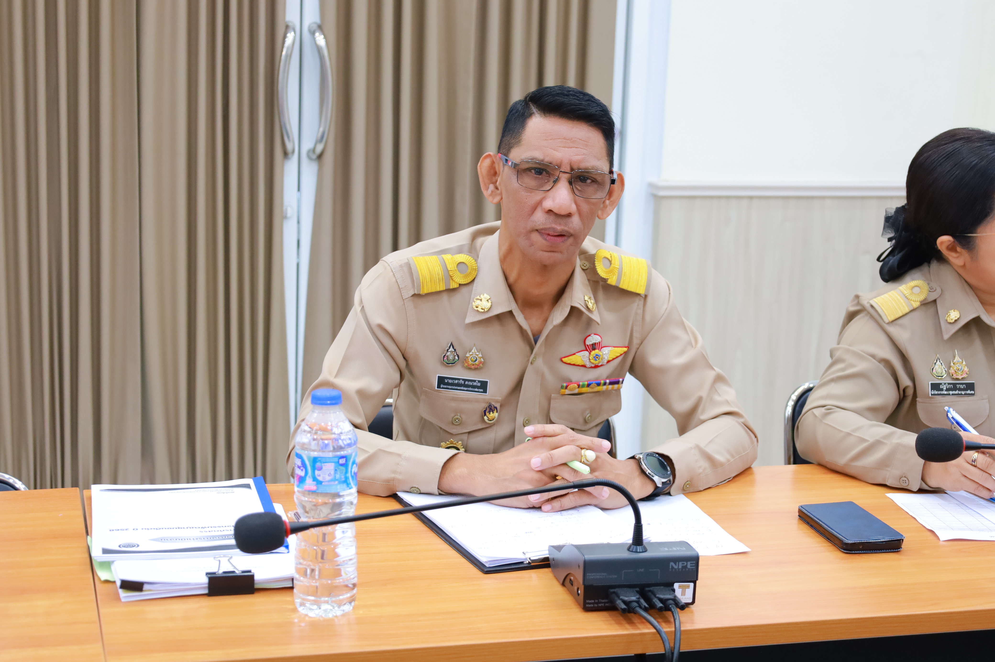 พช.ยะลา ประชุมผู้บริหารสำนักงานพัฒนาชุมชนจังหวัดยะลา
