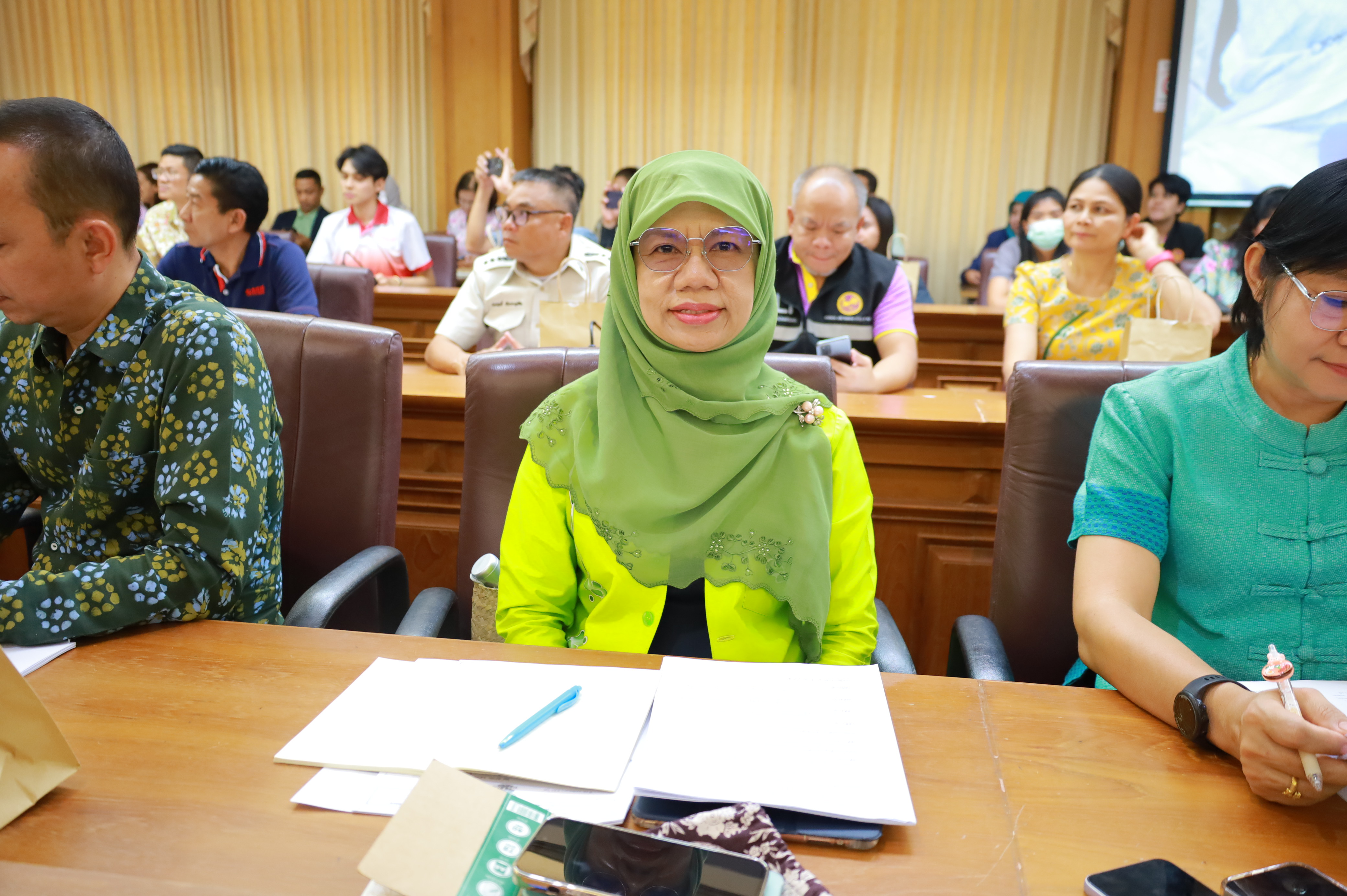 พช.ยะลา ร่วมประชุมเตรียมการจัดงานสมโภสหลักเมืองและงานกาชาดจังหวัดยะลา ครั้งที่  63 ประจำปี 2568