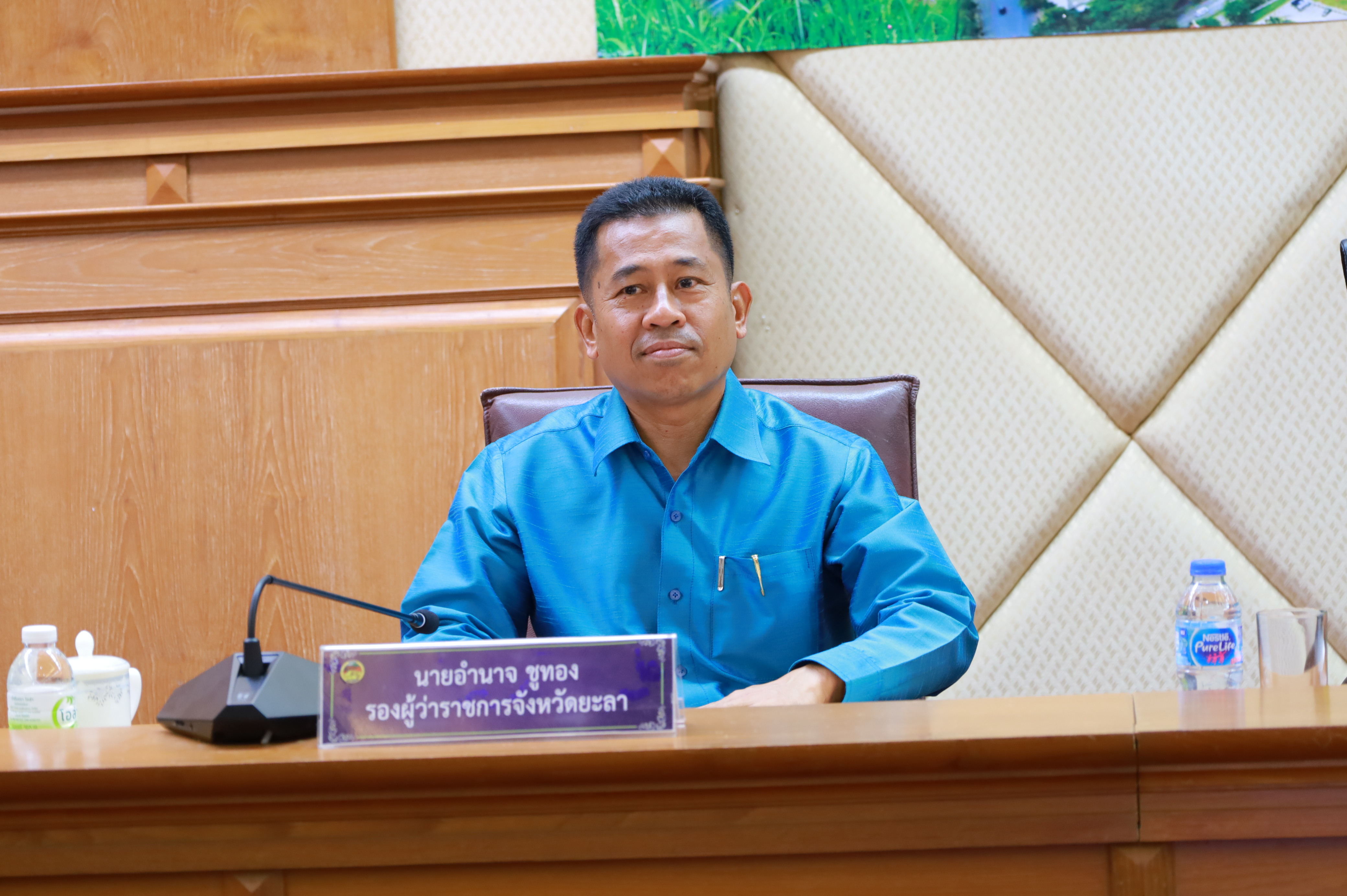 พช.ยะลา ร่วมประชุมเตรียมการจัดงานสมโภสหลักเมืองและงานกาชาดจังหวัดยะลา ครั้งที่  63 ประจำปี 2568