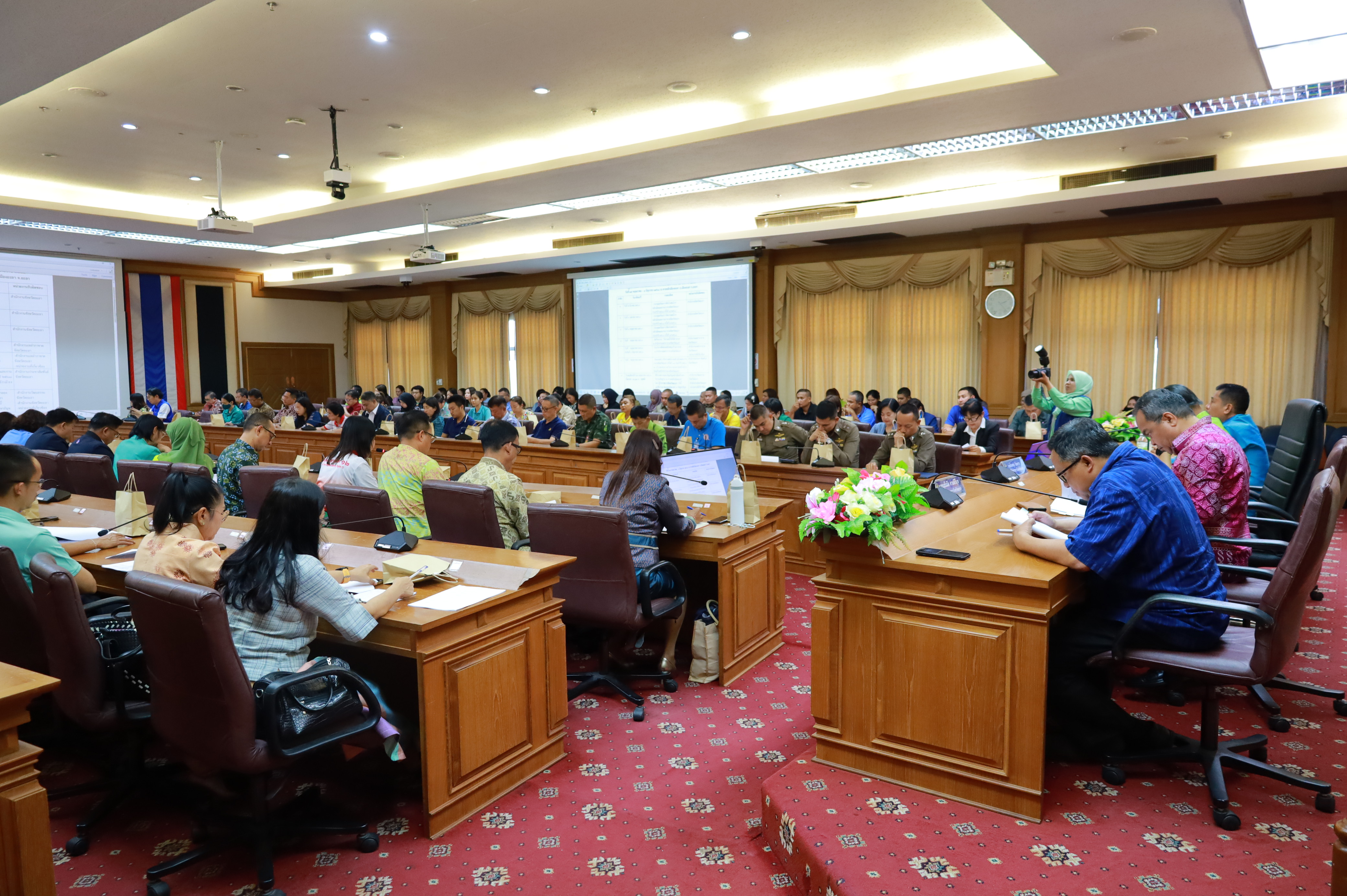 พช.ยะลา ร่วมประชุมเตรียมการจัดงานสมโภสหลักเมืองและงานกาชาดจังหวัดยะลา ครั้งที่  63 ประจำปี 2568