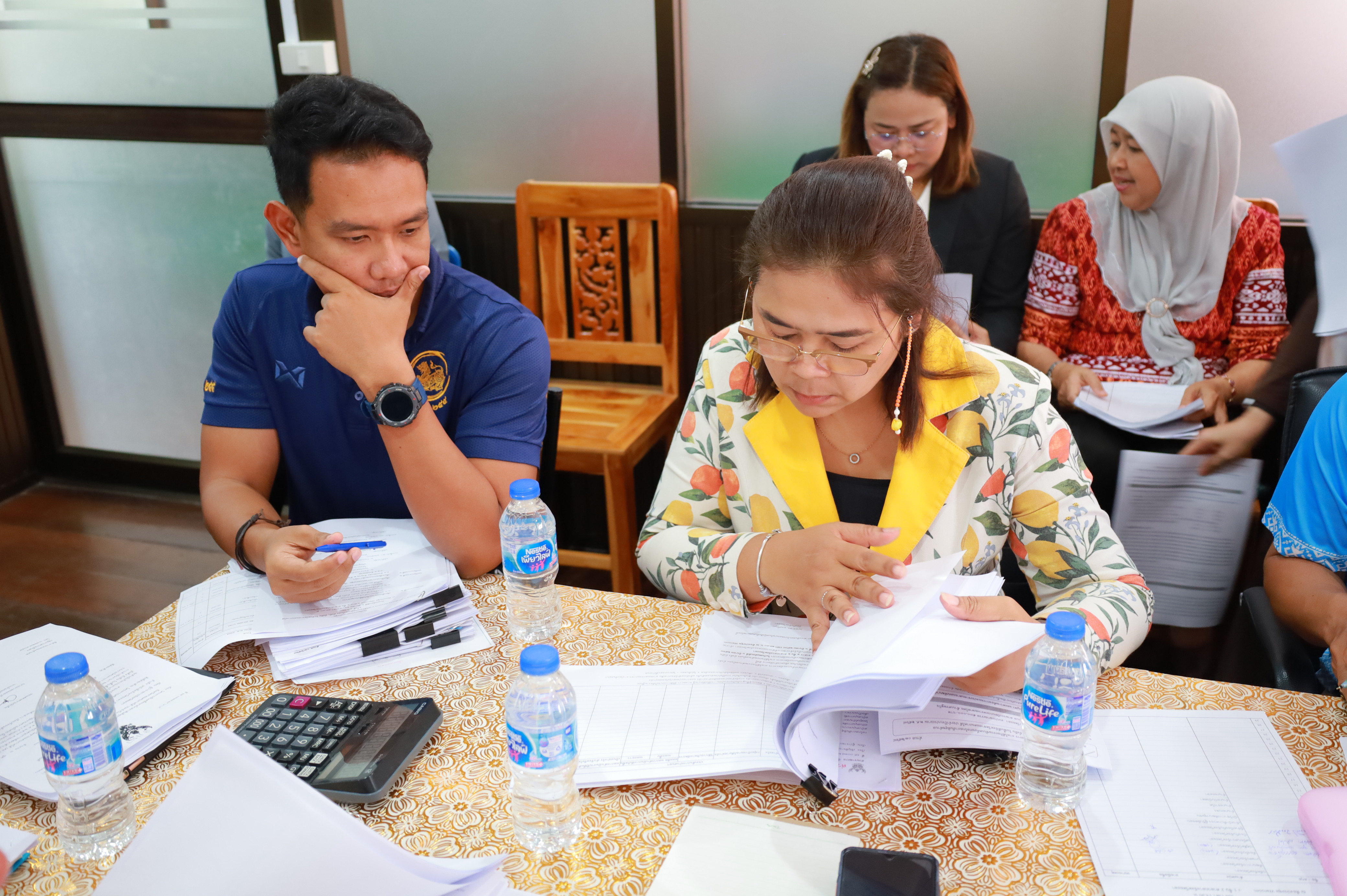 พช.ยะลา ประชุมคณะทำงานกลั่นกรองโครงการ ภายใต้กิจกรรมตำบลมั่นคง มั่งคั่ง ยั่งยืน ในจังหวัดชายแดนใต้