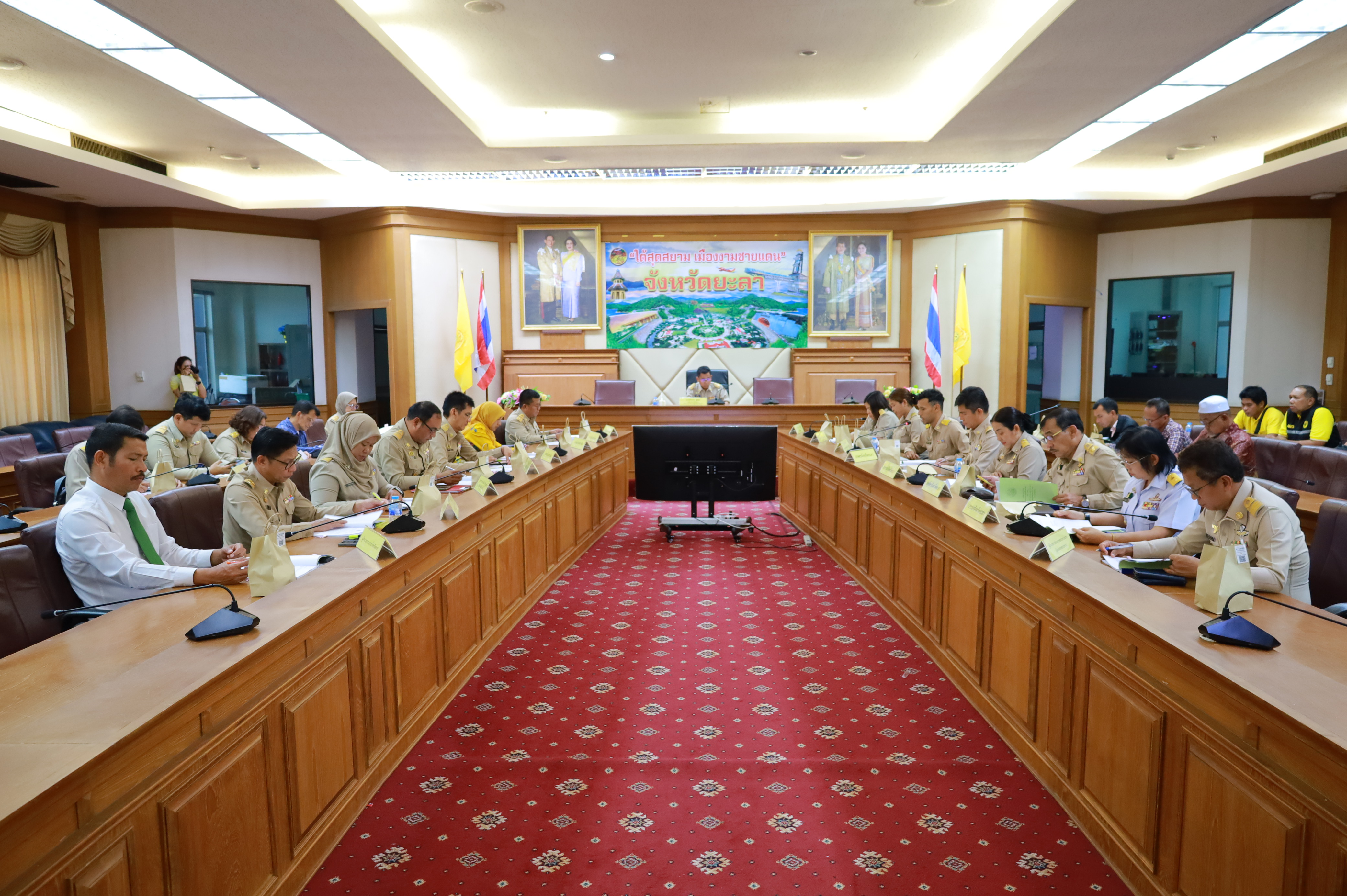 พช.ยะลา ร่วมประชุมคณะกรรมการปฏิรูปที่ดินจังหวัดยะลา ครั้งที่ 1/2568
