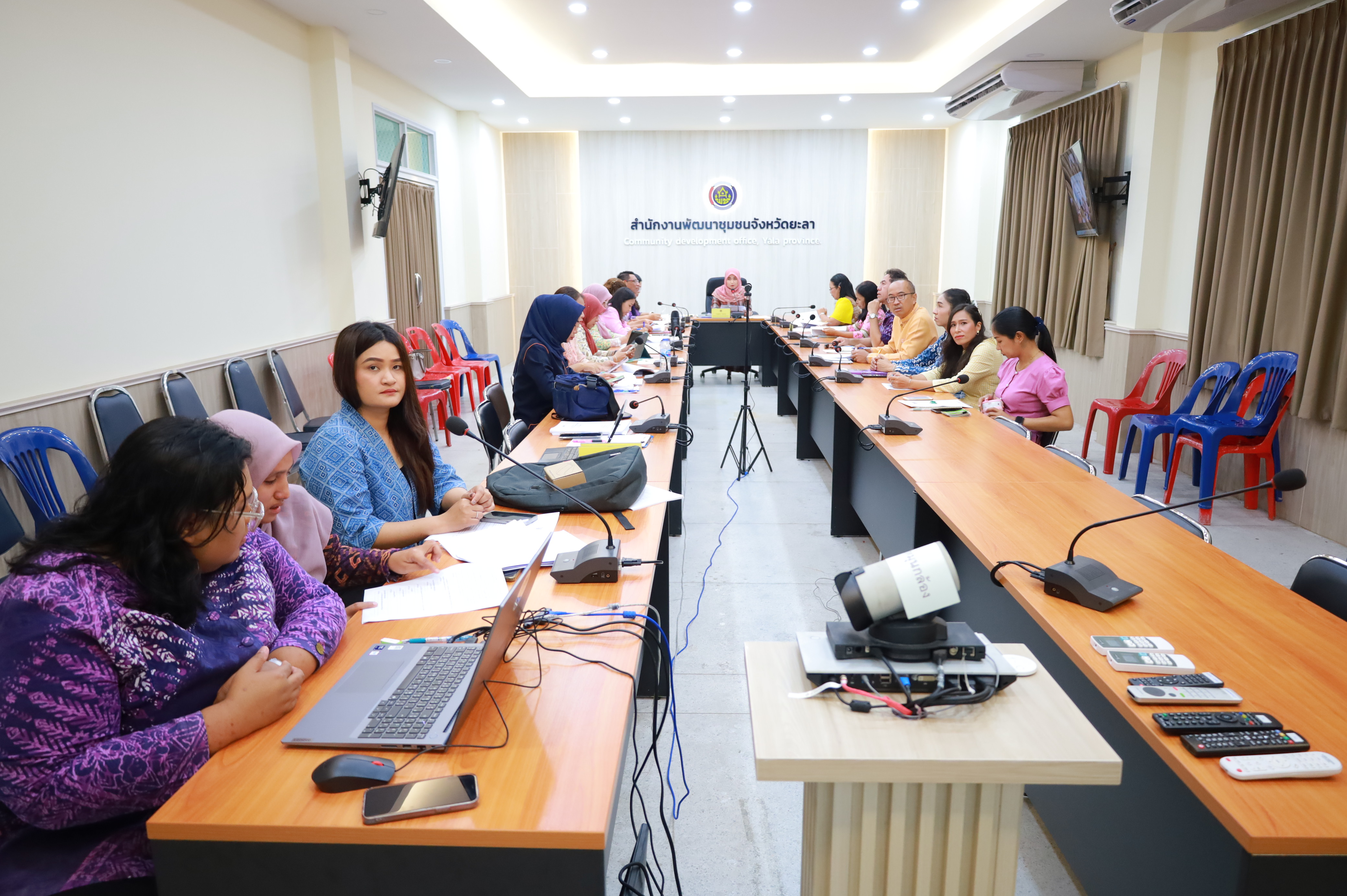 พช.ยะลา ประชุมผู้บริหาร ผู้อำนวยการกลุ่มงาน พัฒนาการอำเภอ นักวิชาการพัฒนาชุมชน ครั้งที่ 2/2568