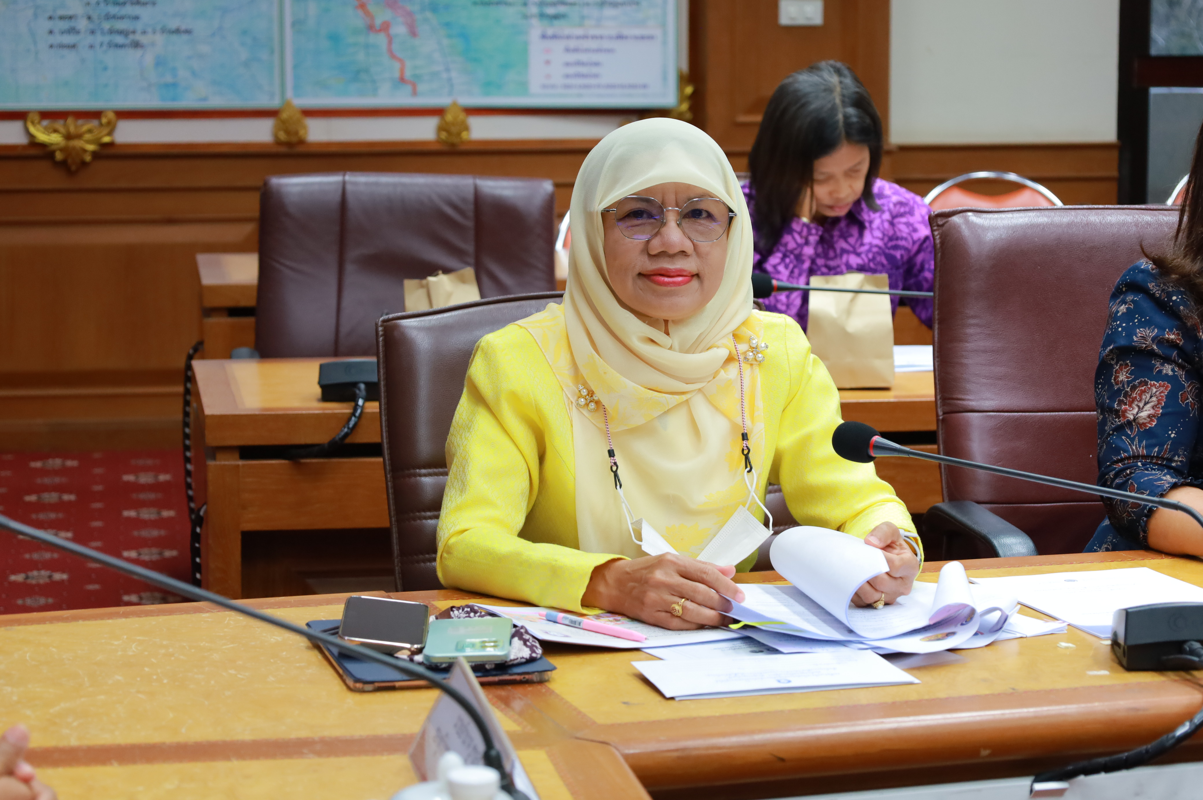 พช.ยะลา ประชุมกองทุนพัฒนาเด็กชนบทฯ จังหวัดยะลา