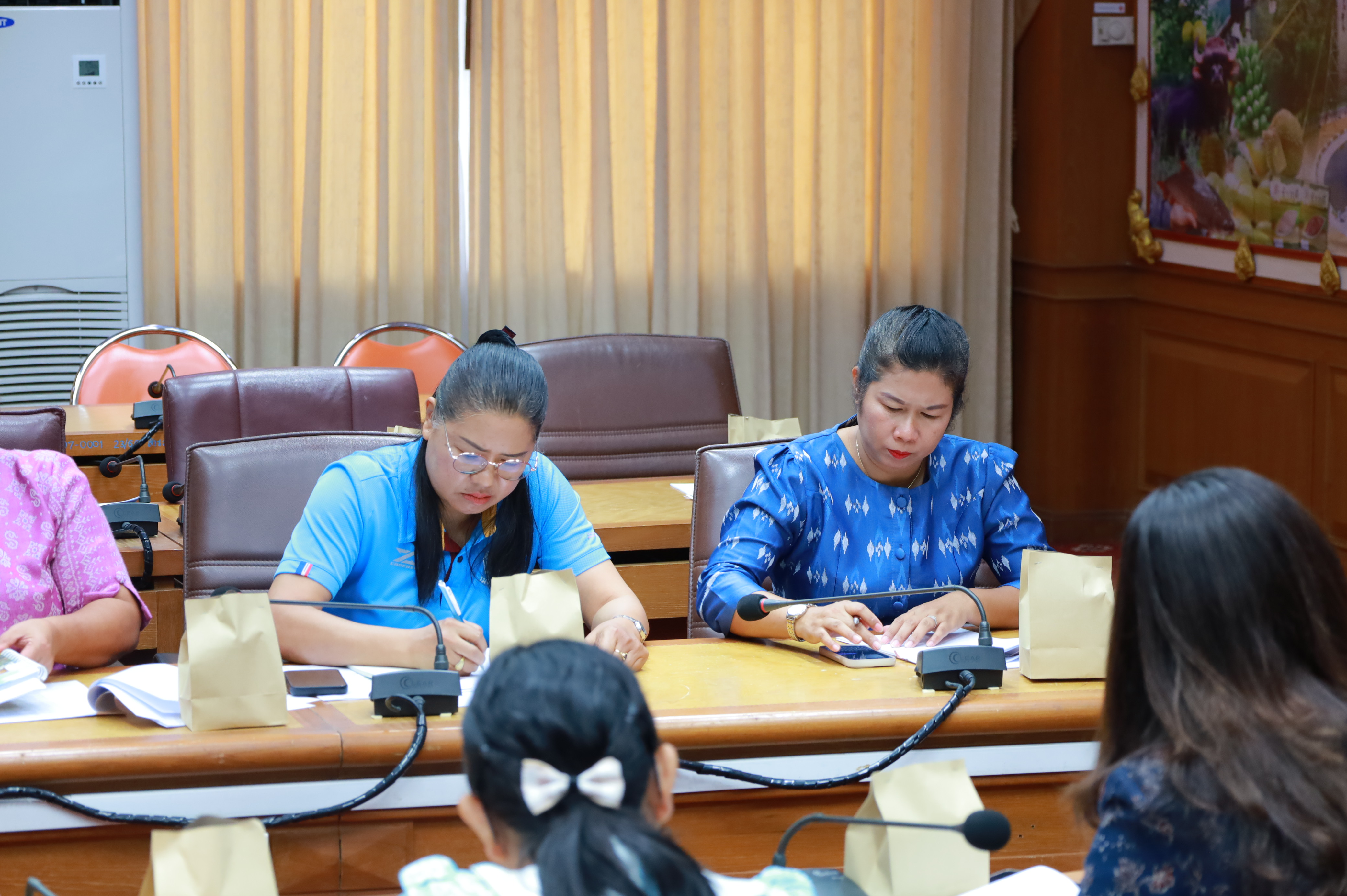พช.ยะลา ประชุมกองทุนพัฒนาเด็กชนบทฯ จังหวัดยะลา